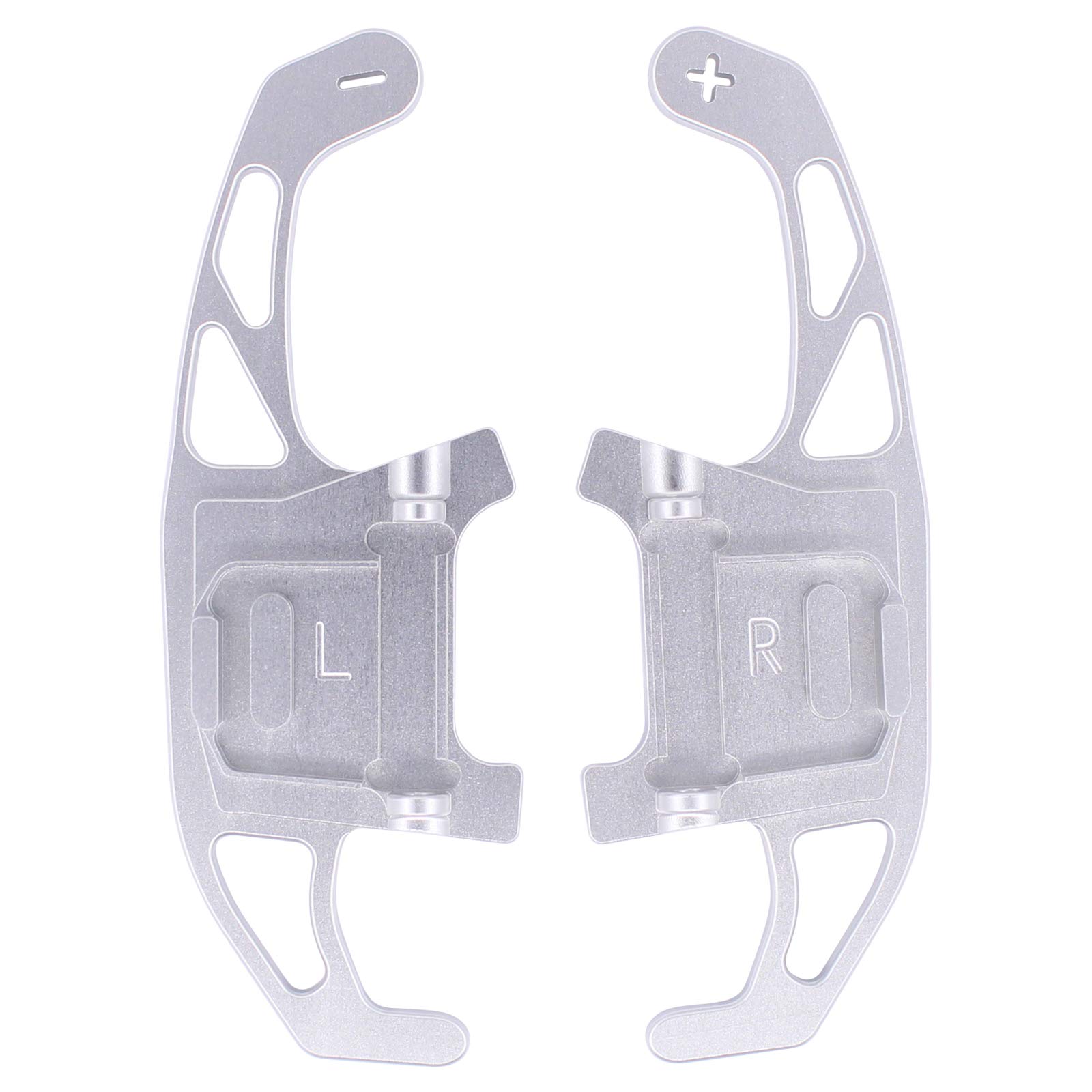 HouYeen Silber Lenkrad Schaltwippen Verlängerung Aluminium für Golf Polo Scirocco Tiguan MK7 HouYeen Silber Lenkrad Schaltwippen Verlängerung Aluminium für Golf Polo Scirocco Tiguan MK7 von HouYeen