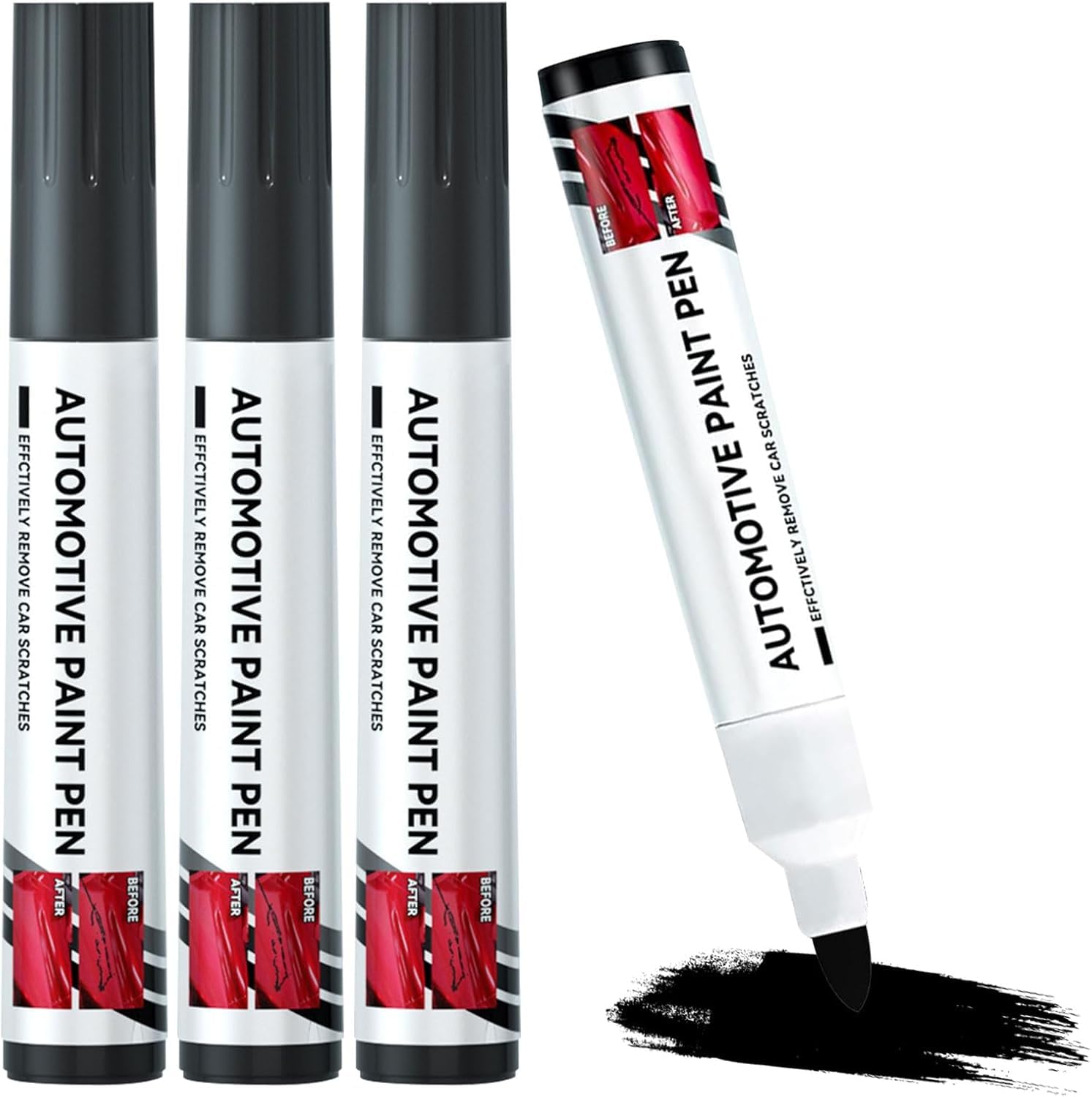 Hpbaggy 3er Lackstift Auto Schwarze,Auto Reparatur Lack,Auto Kratzer Reparatur Stift,Wasserdicht,für das Kratzern,Motorrädern,Ausbleichen und Verkratzen Hpbaggy 3er Lackstift Auto Schwarze,Auto Reparatur Lack,Auto Kratzer Reparatur Stift,Wasserdicht,für das Kratzern,Motorrädern,Ausbleichen und Verkratzen von Hpbaggy