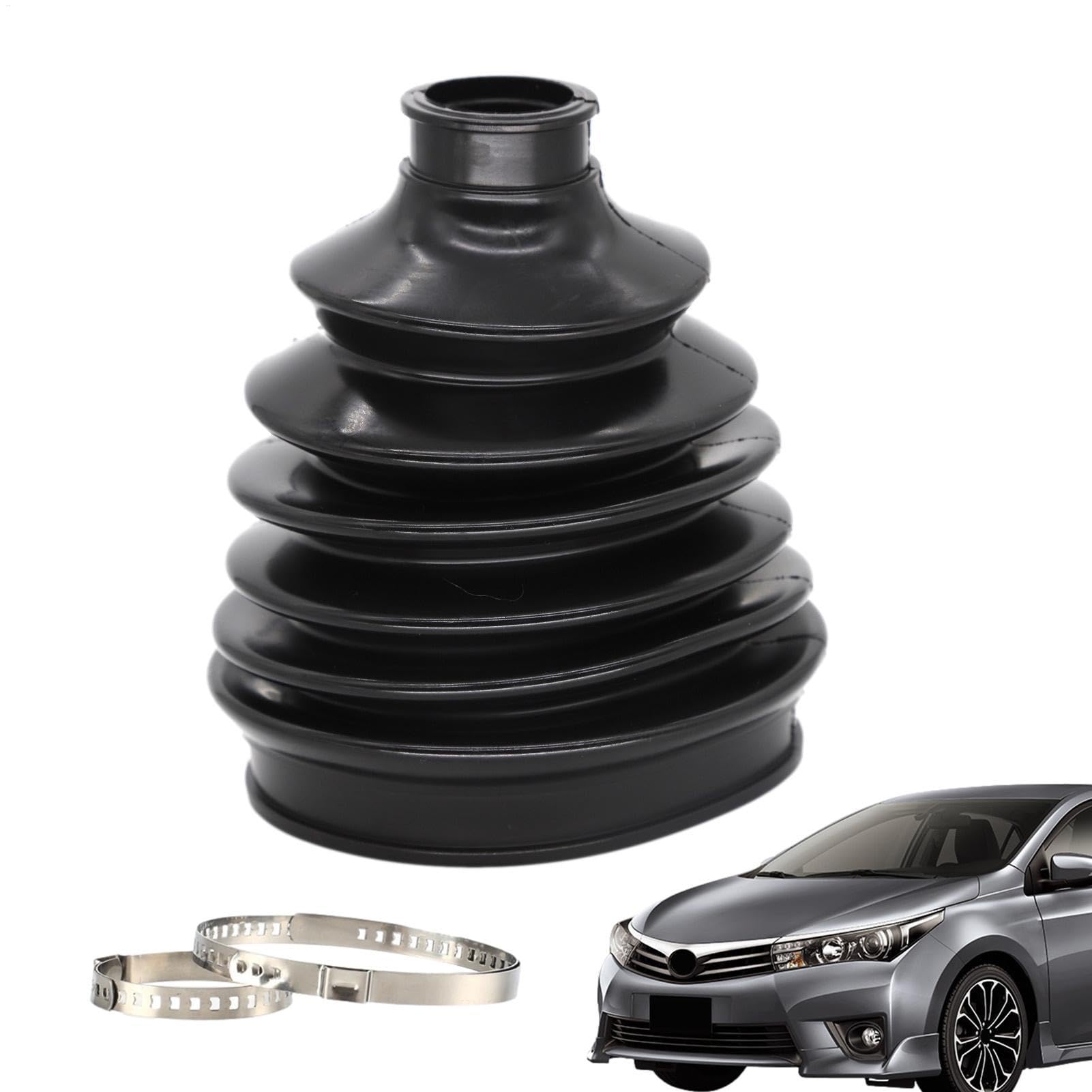 CV Boot Kit - Split CV Boot Kit, Externe Elastische Gamaschen 'Antriebswelle | Schwarz Antriebswelle CV Boot Tool, Stretch Antriebswelle Faltenbalg Set Für Die Meisten Balgwelle Ersatz Gummi von Hqunjikp