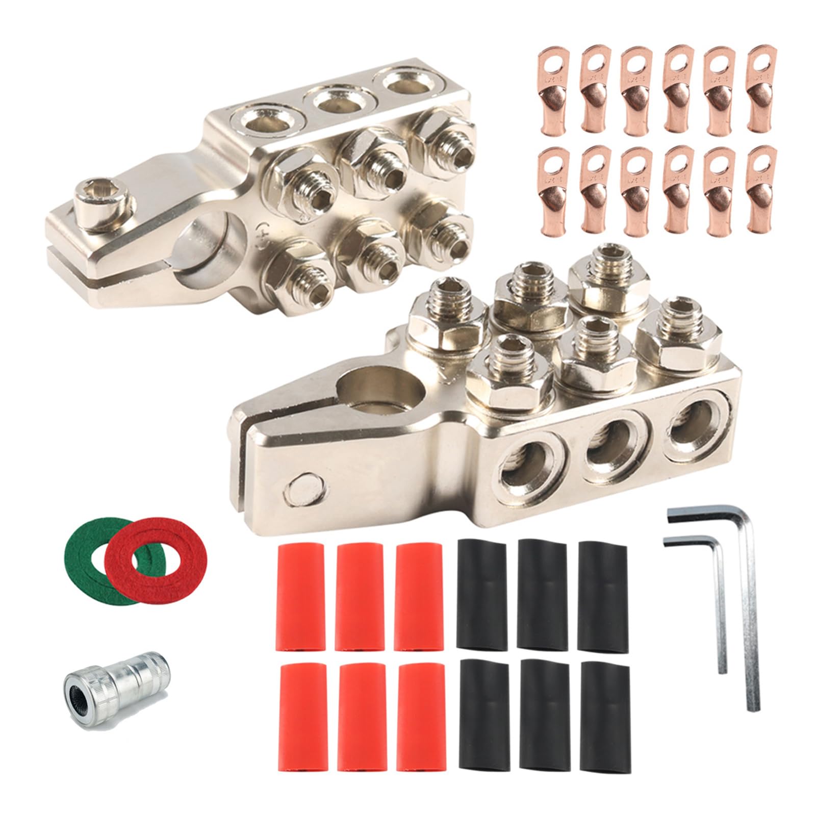 Hrtyvhin Professioneller 12-Wege-Batterie-Pfostverbinder, einfache Installation, 12-Wege-Batterieklemmen-Steckverbinder, 12-Wege-Batterieklemmen Hrtyvhin Professioneller 12-Wege-Batterie-Pfostverbinder, einfache Installation, 12-Wege-Batterieklemmen-Steckverbinder, 12-Wege-Batterieklemmen von Hrtyvhin