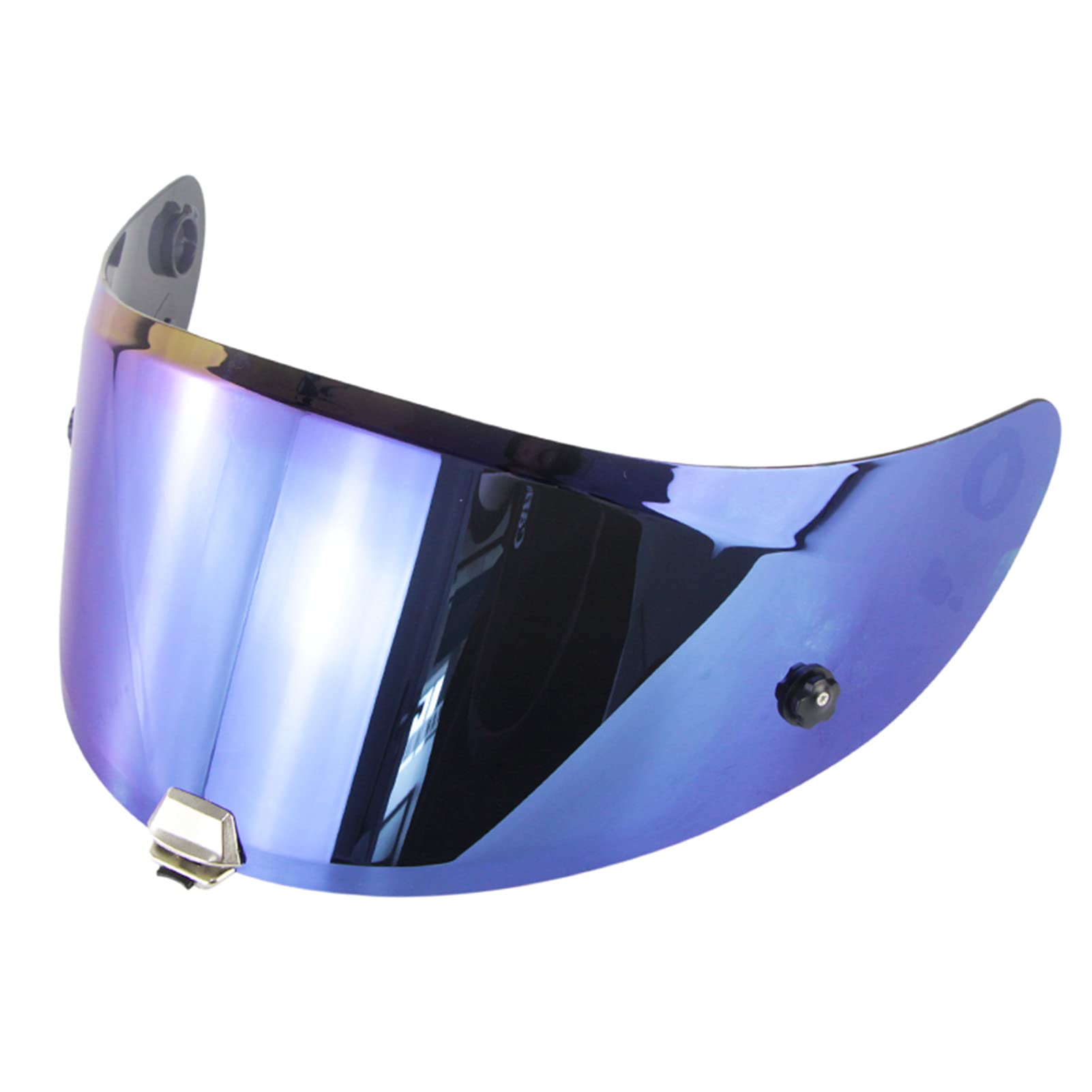 HshDUti Helmvisier Linse UV Schutz Nachtsicht Sicher Integralhelm Motorradhelm Visiere Linse Helm Gesichtsschutz Helmschild für HJ-26 RPHA11 RPHA70 Blau von HshDUti