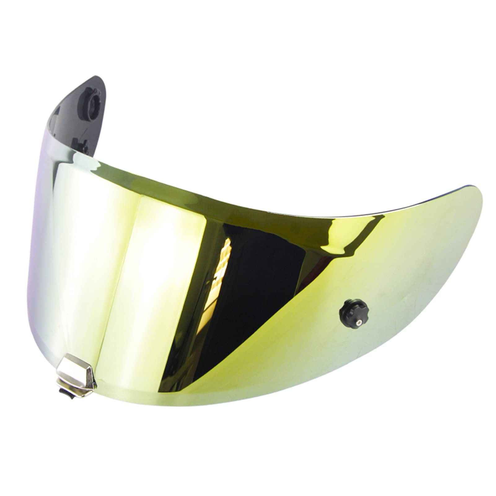 HshDUti Helmvisierlinse UV-Schutz Nachtsicht Sicher Integralhelm Visiere Linse Helm Gesichtsschutz Helm Shield für HJ-26 RPHA11 RPHA70 Gold von HshDUti