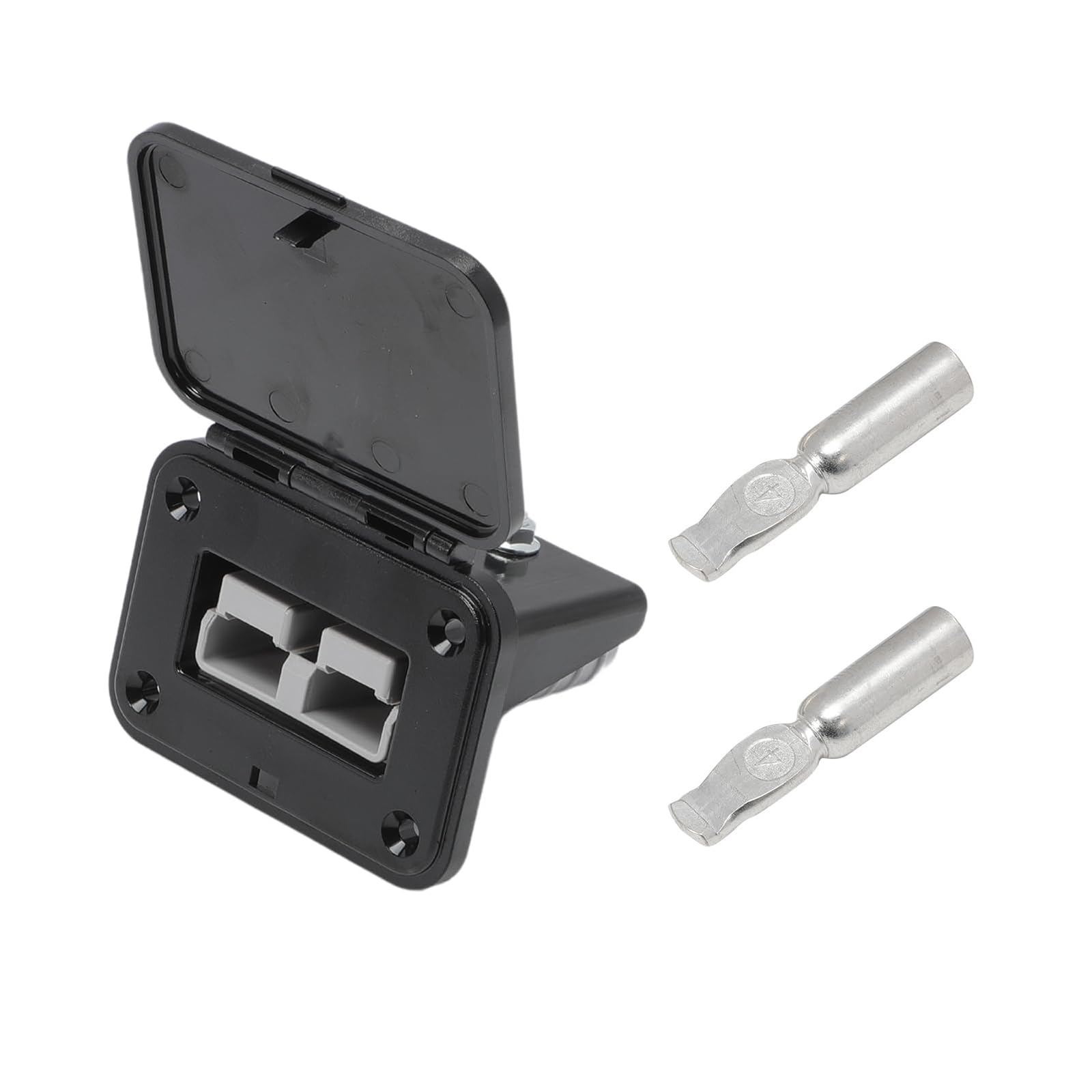 120A Unterputz Einbaurahmen mit Abdeckung, Kompatibel mit Anderson Steckverbinder inkl, Anderson-Stecker Unterputz Einbaurahmen, für Auto Wohnmobil Wohnwagen Motorrad Boot Solaranlagen 120A Unterputz Einbaurahmen mit Abdeckung, Kompatibel mit Anderson Steckverbinder inkl, Anderson-Stecker Unterputz Einbaurahmen, für Auto Wohnmobil Wohnwagen Motorrad Boot Solaranlagen von Hsupez