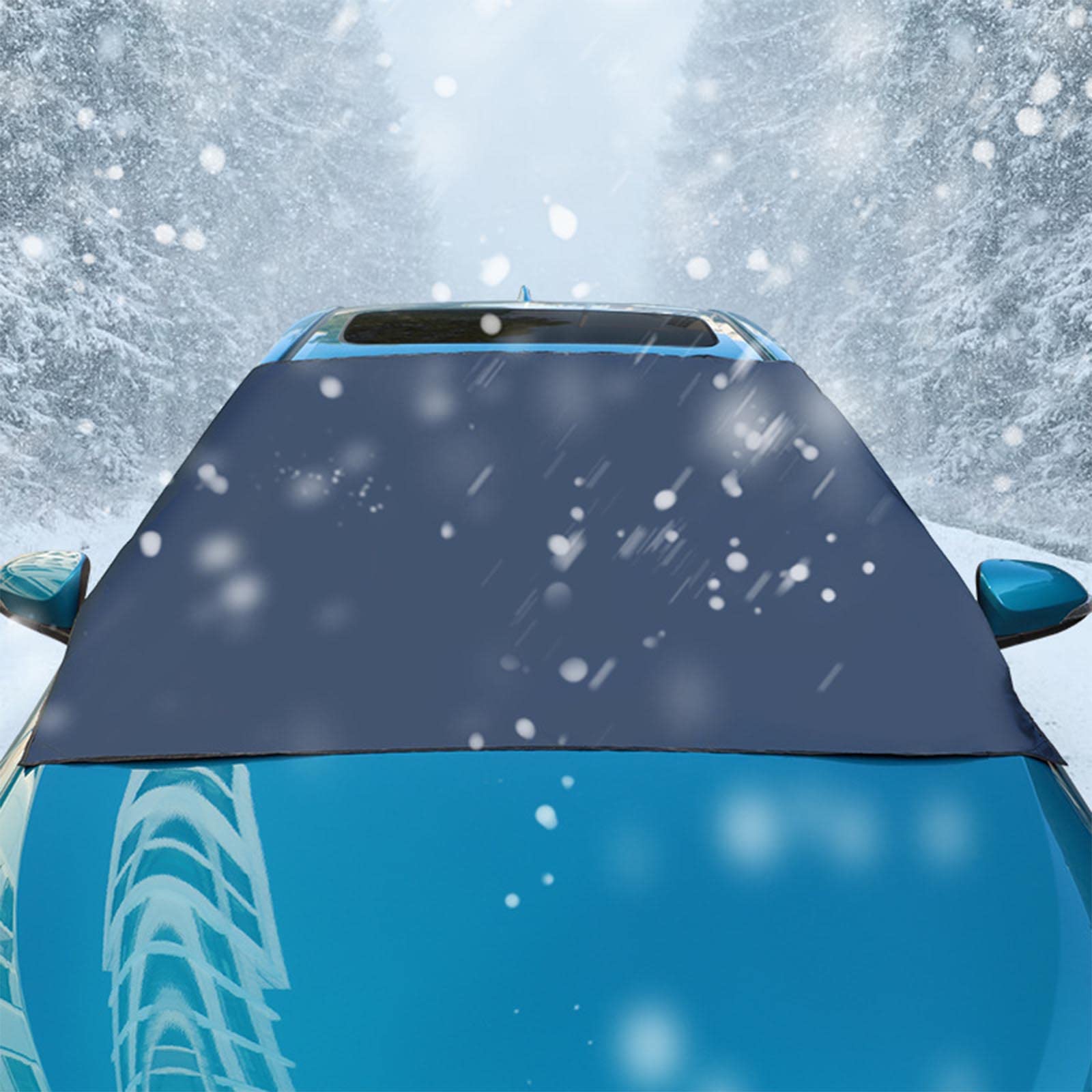 Frontscheibenabdeckung, Auto Frontscheibe Abdeckung Winterschutz, Faltbare Autoscheibenabdeckung, Magnet Fixiert, für Winterschneeschutz, Eisschutz, Staubschutz, Uv-Schutz Und Sonnenschutz(210*125cm) Frontscheibenabdeckung, Auto Frontscheibe Abdeckung Winterschutz, Faltbare Autoscheibenabdeckung, Magnet Fixiert, für Winterschneeschutz, Eisschutz, Staubschutz, Uv-Schutz Und Sonnenschutz(210*125cm) von Hsupez