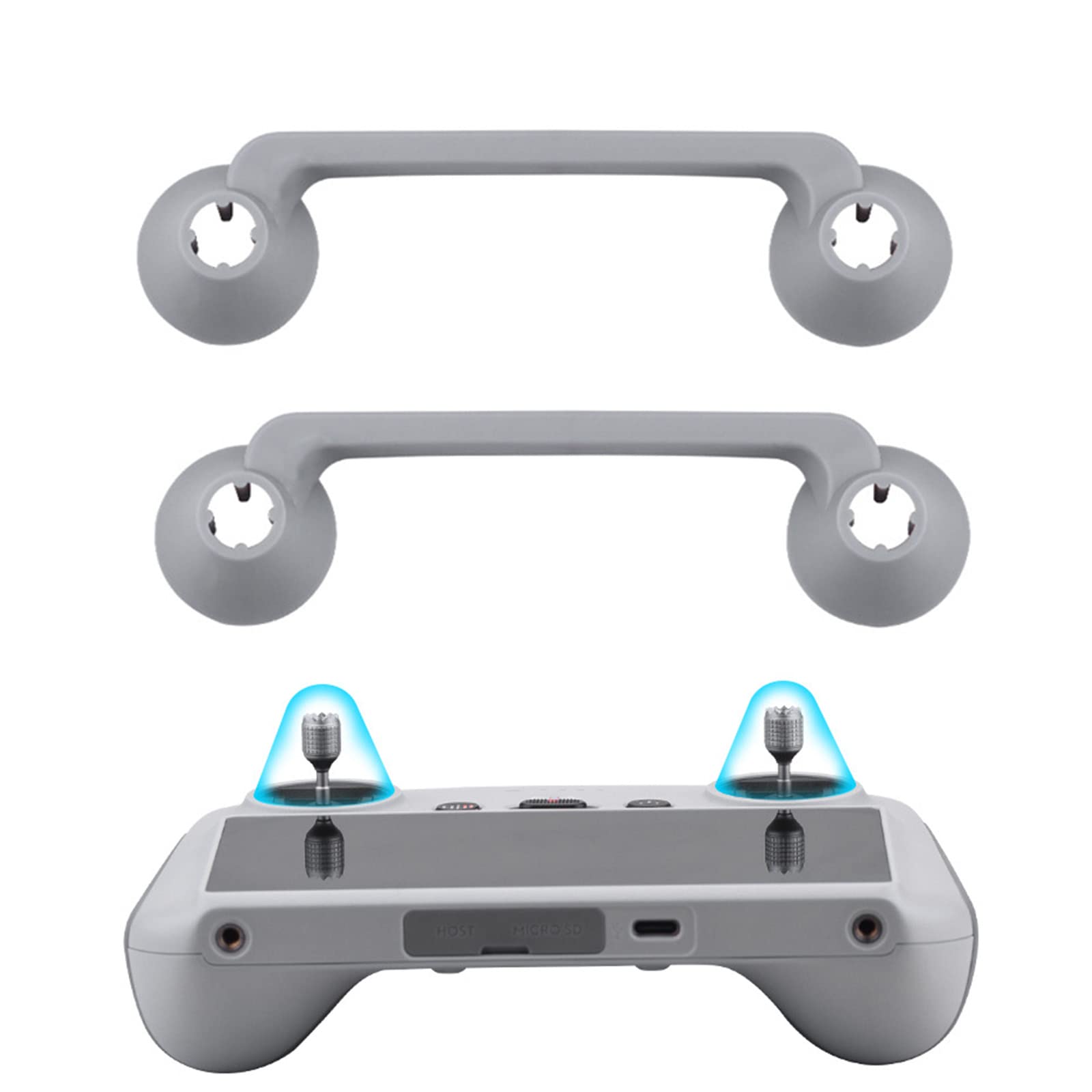 Hsupez 2 Stück Mini 3 Pro Joystick Schutz, Daumen Stick Schutz, Rocker Abdeckungshalter für DJI Mini 3 Pro/Mini 3 / Air 2S / Air 2 / Mini 2 / Mavic 3 Drohne DJI RC-Controller Zubehör Hsupez 2 Stück Mini 3 Pro Joystick Schutz, Daumen Stick Schutz, Rocker Abdeckungshalter für DJI Mini 3 Pro/Mini 3 / Air 2S / Air 2 / Mini 2 / Mavic 3 Drohne DJI RC-Controller Zubehör von Hsupez