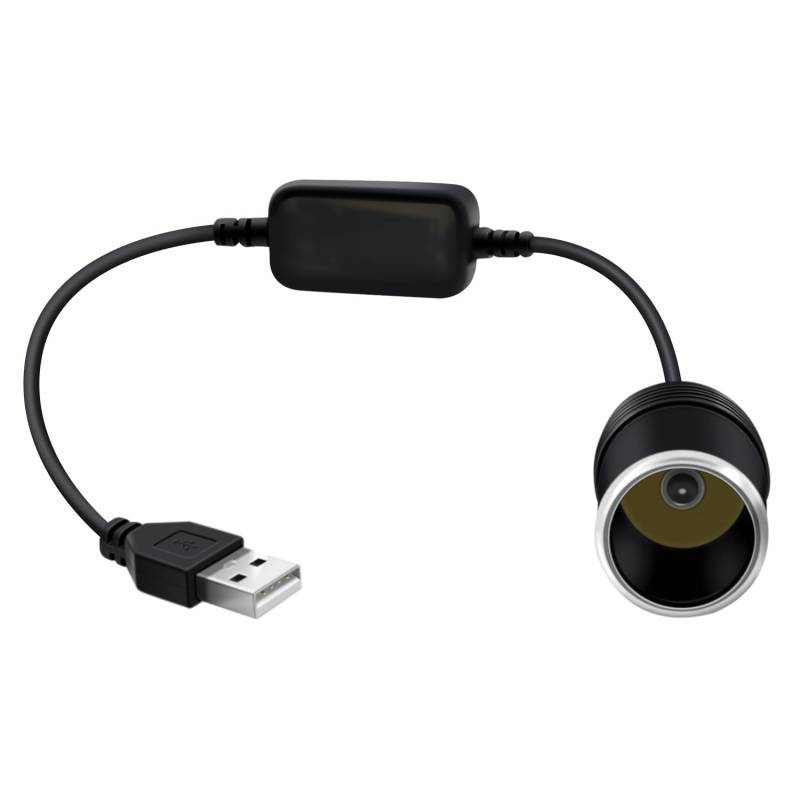 HuaLiSiJi USB auf Zigarettenanzünder 5V auf 12V USB C auf Auto Zigarettenanzünder für Driving Recorder DVR,GPS, Luftreiniger (USB, 1.2m) von HuaLiSiJi