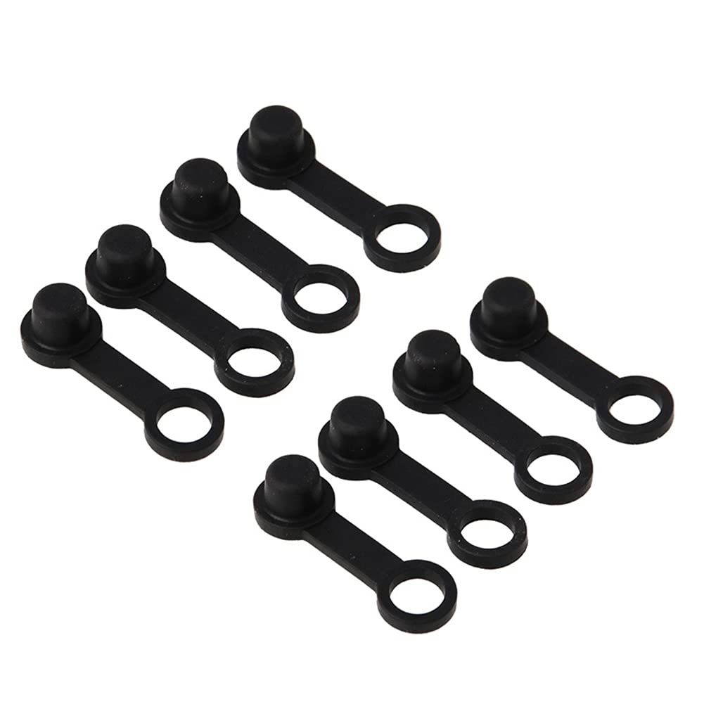 8 Stück Entlüftungsnippel Kappen Gummi-Bremsen-Entlüftungsnippelabdeckung Abdeckung des Bremssattel-Entlüftungsgeräts,Schraubenkappen, Fett, Staubschutz 8 Stück Entlüftungsnippel Kappen Gummi-Bremsen-Entlüftungsnippelabdeckung Abdeckung des Bremssattel-Entlüftungsgeräts,Schraubenkappen, Fett, Staubschutz von Huamengyuan