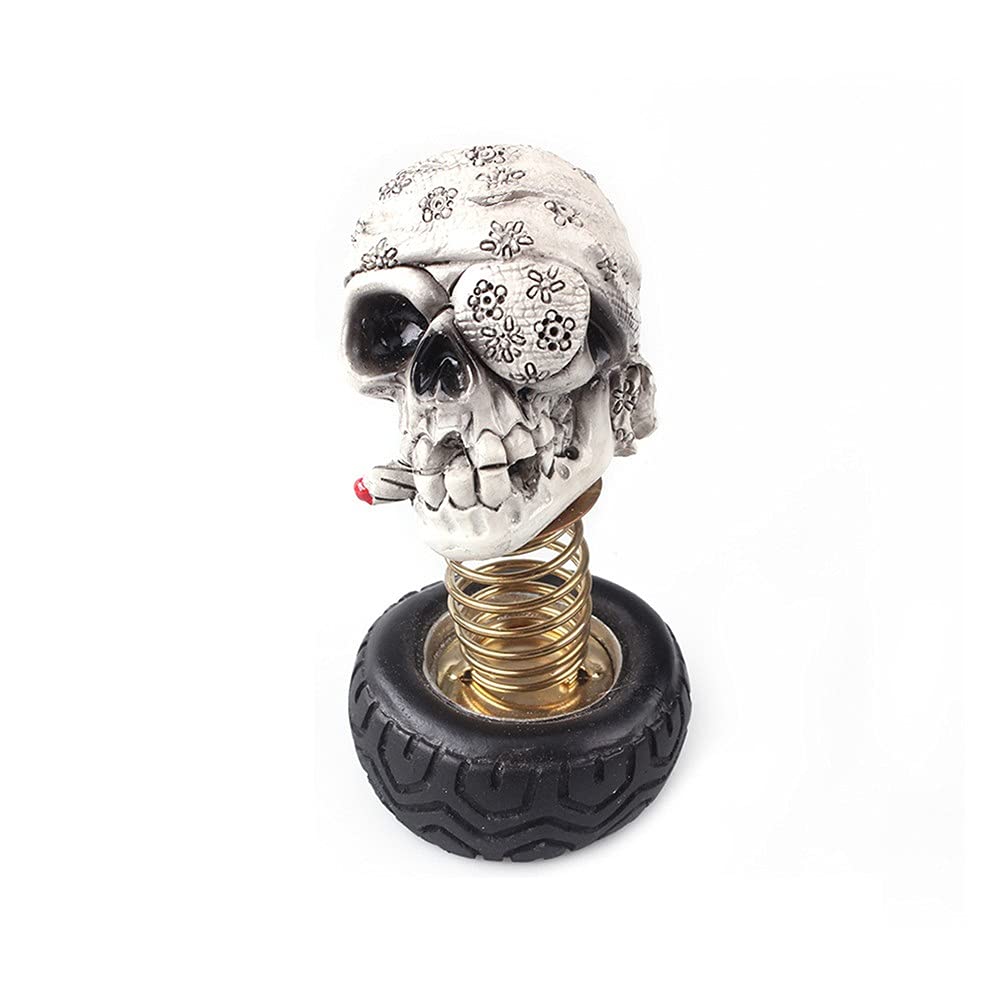 Auto Armaturenbrett Ornament,Auto automatisch schwingt Schädel Verzierung Auto-Innendekorationen Auto Dekoration Ornament für Familie, Auto, Büro, Schreibtisch,Halloween Dekorationen Auto Armaturenbrett Ornament,Auto automatisch schwingt Schädel Verzierung Auto-Innendekorationen Auto Dekoration Ornament für Familie, Auto, Büro, Schreibtisch,Halloween Dekorationen von Huamengyuan
