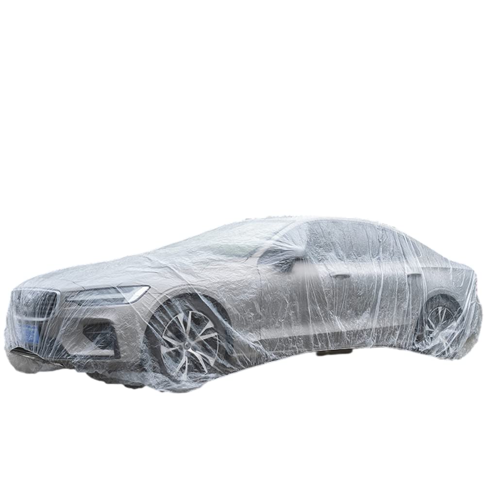 Auto Staubschutz, PE Transparente Auto Schutzhülle Universelle Einweg Autoabdeckung Outdoor Auto Abdeckplane Autoschutzhülle Abdeckung Ganzgarage Schutzdecke Schutzhülle Auto wasserdichte Abdeckung Auto Staubschutz, PE Transparente Auto Schutzhülle Universelle Einweg Autoabdeckung Outdoor Auto Abdeckplane Autoschutzhülle Abdeckung Ganzgarage Schutzdecke Schutzhülle Auto wasserdichte Abdeckung von Huamengyuan
