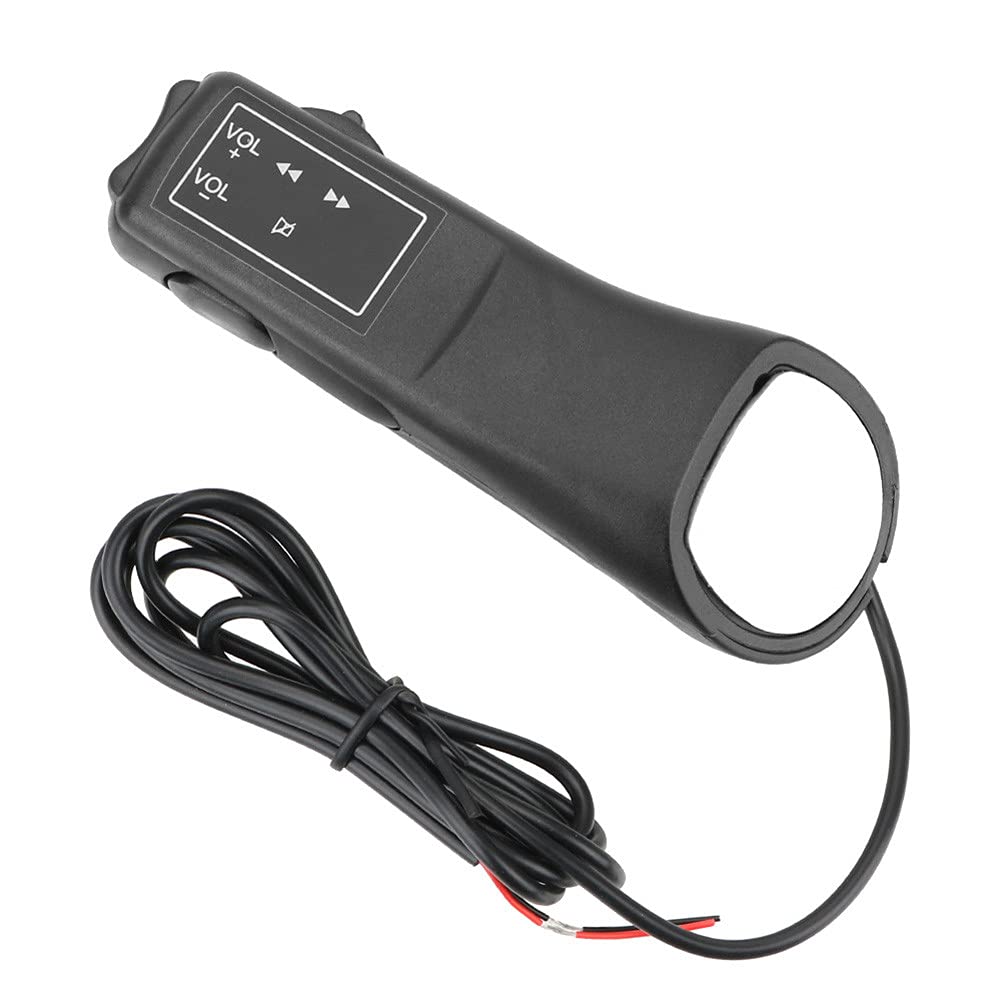 Huamengyuan Auto-Lenkradtasten Multifunktions-Lenkradsteuergriff Lenkradsteuerungstaste Lenkradschalter-Steuertasten Universal Car Audio Navigation Controller, Schwarz Huamengyuan Auto-Lenkradtasten Multifunktions-Lenkradsteuergriff Lenkradsteuerungstaste Lenkradschalter-Steuertasten Universal Car Audio Navigation Controller, Schwarz von Huamengyuan
