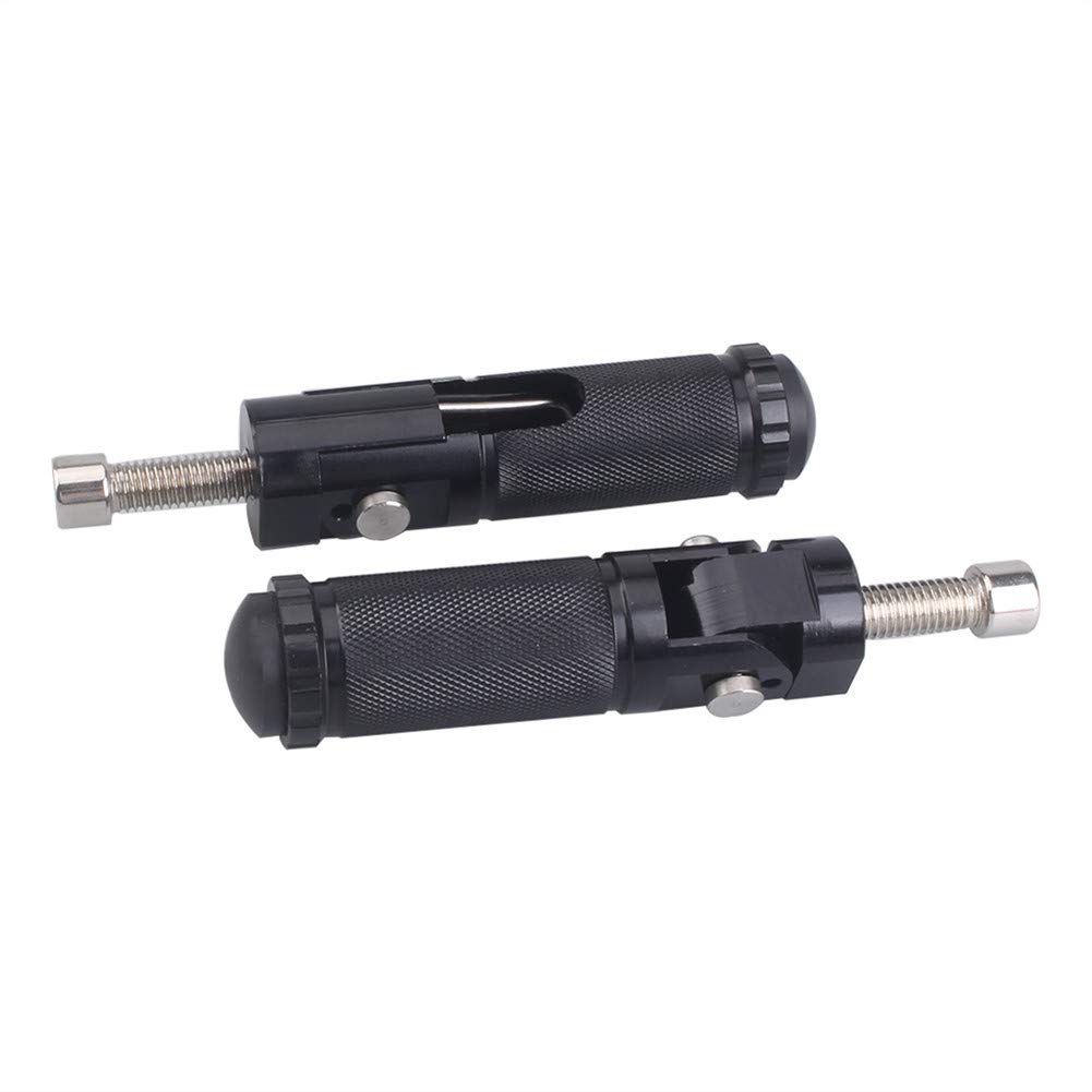 Motorrad Fußstütze,2 Stück Motorrad Klappbare Fußrasten CNC M8 Fußrasten Motorrad Rutschfeste Fußrasten Motorrad Änderung Aluminium Hinteres Pedal Fußrastenanlage für Motorrad Motorrad Fußstütze,2 Stück Motorrad Klappbare Fußrasten CNC M8 Fußrasten Motorrad Rutschfeste Fußrasten Motorrad Änderung Aluminium Hinteres Pedal Fußrastenanlage für Motorrad von Huamengyuan