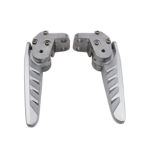 Motorrad Pedal, 2 Stück Motorrad Aluminium Hinterradpedal, Roller Fuß Klappbare Motorrad Fußrasten Universal Motorrad Fußrasten Pedale Rest Fußrasten Motorrad Rutschfeste Fußrasten Motorrad Pedal, 2 Stück Motorrad Aluminium Hinterradpedal, Roller Fuß Klappbare Motorrad Fußrasten Universal Motorrad Fußrasten Pedale Rest Fußrasten Motorrad Rutschfeste Fußrasten von Huamengyuan