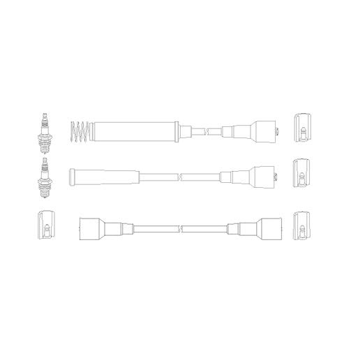 HÜCO 134203 Zündkabelsatz für Opel HÜCO 134203 Zündkabelsatz für Opel von Hüco
