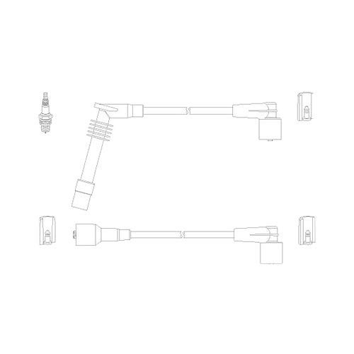 HÜCO 134246 Zündkabelsatz für Opel HÜCO 134246 Zündkabelsatz für Opel von Hüco