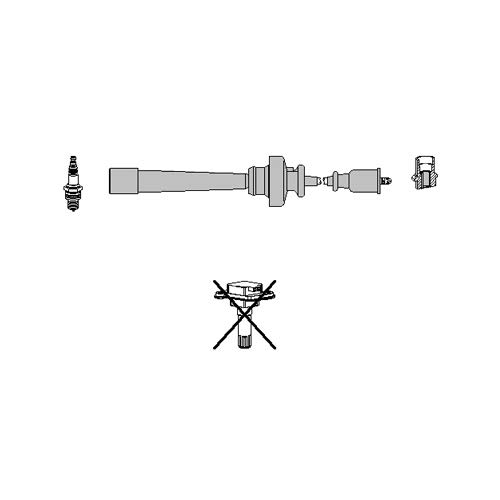 HÜCO 134613 Zündkabelsatz für Mitsubishi HÜCO 134613 Zündkabelsatz für Mitsubishi von Hüco