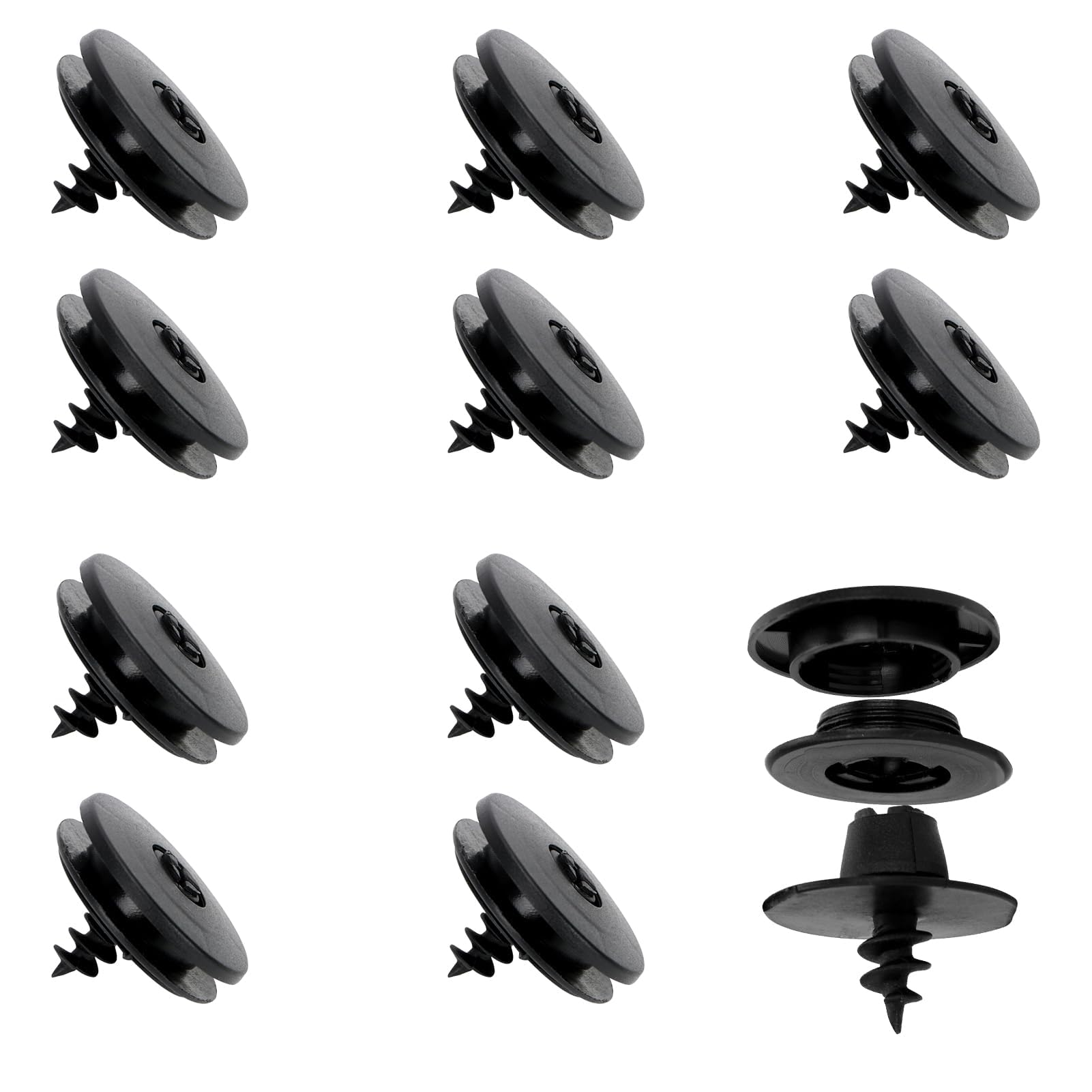 10 Stück Auto Fußmatten Clip Set, Universelle Halterung für Autoteppiche, Robuste Kunststoff Clips zur Fixierung von Fußmatten, Einfache Installation und Langlebige Qualität 10 Stück Auto Fußmatten Clip Set, Universelle Halterung für Autoteppiche, Robuste Kunststoff Clips zur Fixierung von Fußmatten, Einfache Installation und Langlebige Qualität von Hugfads
