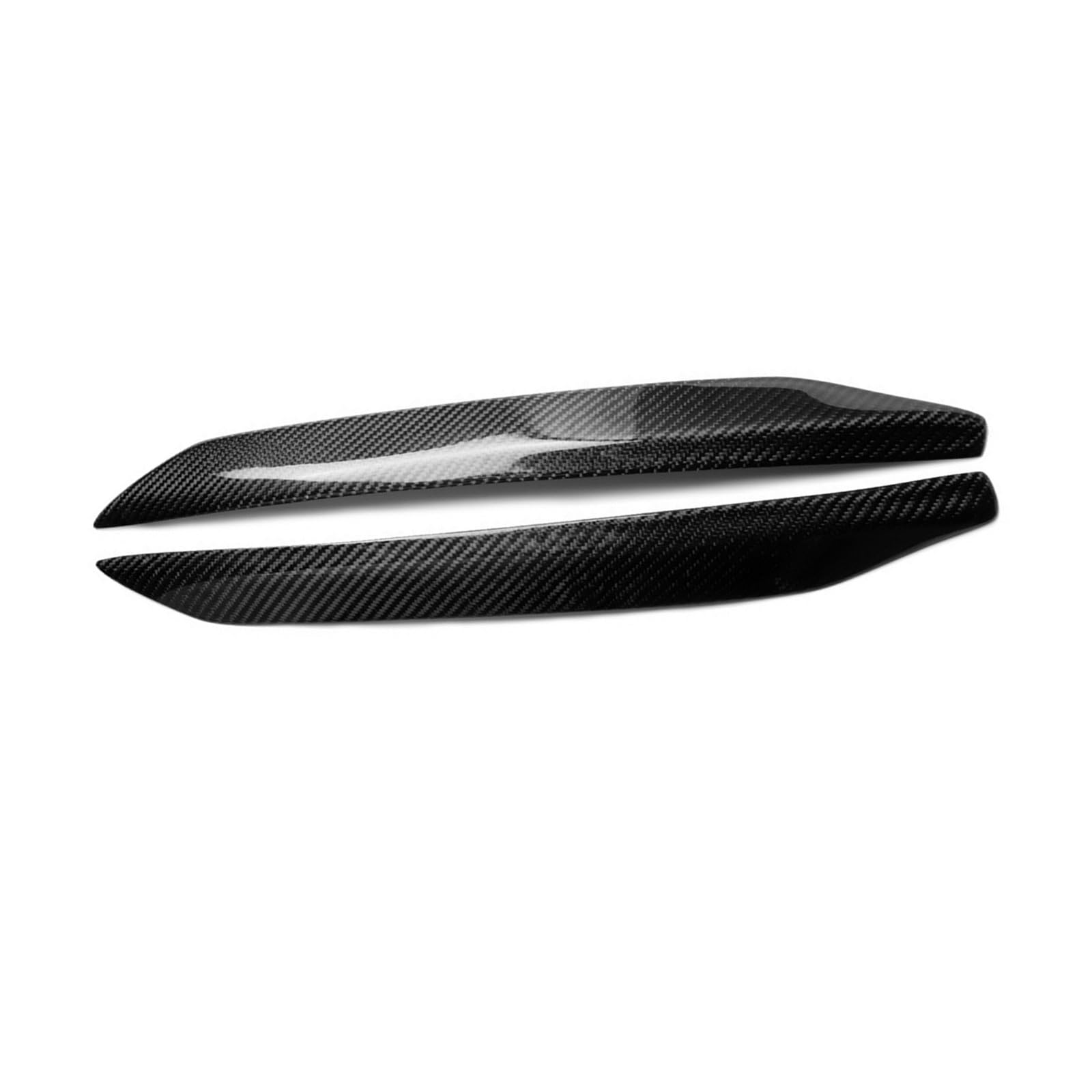 2 STÜCKE Frontscheinwerfer Trim Aufkleber Augenlid Scheinwerfer Abdeckung Scheinwerfer Augenbraue for Hyundai Genesis Coupe 2009 2010 2011 von Huhpa