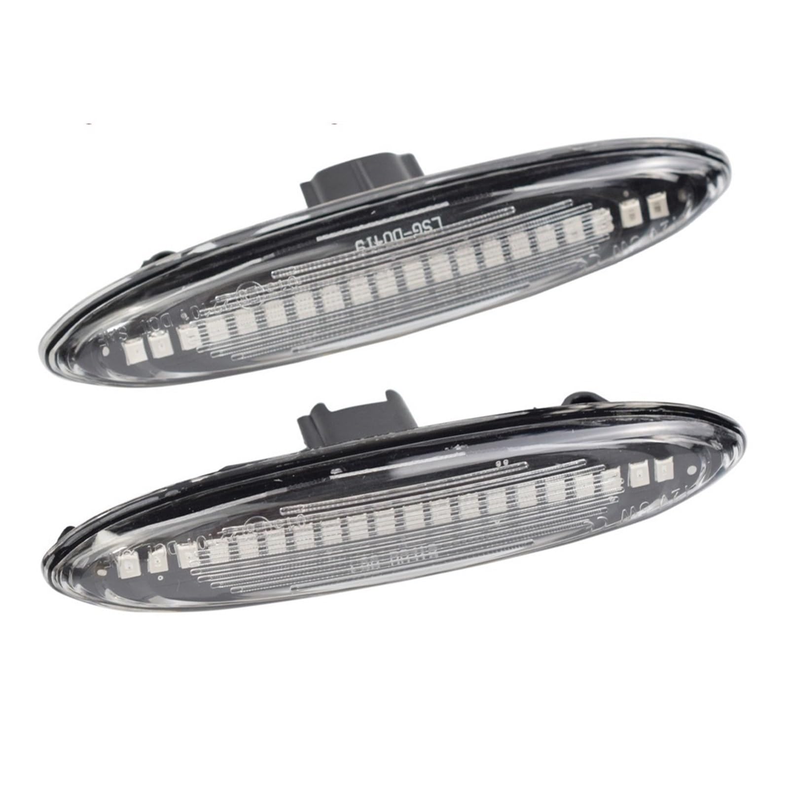 Huhpa 2 STÜCKE Dynamische Lampe for Dynamische Seitenmarkierung Blinker Blinker Licht for Lexus Pro IS250 IS350 for Toyota for MARK X REIZ CROWN UZZ40 Highlander for Camry 40(Dynamic Crystal Type) von Huhpa