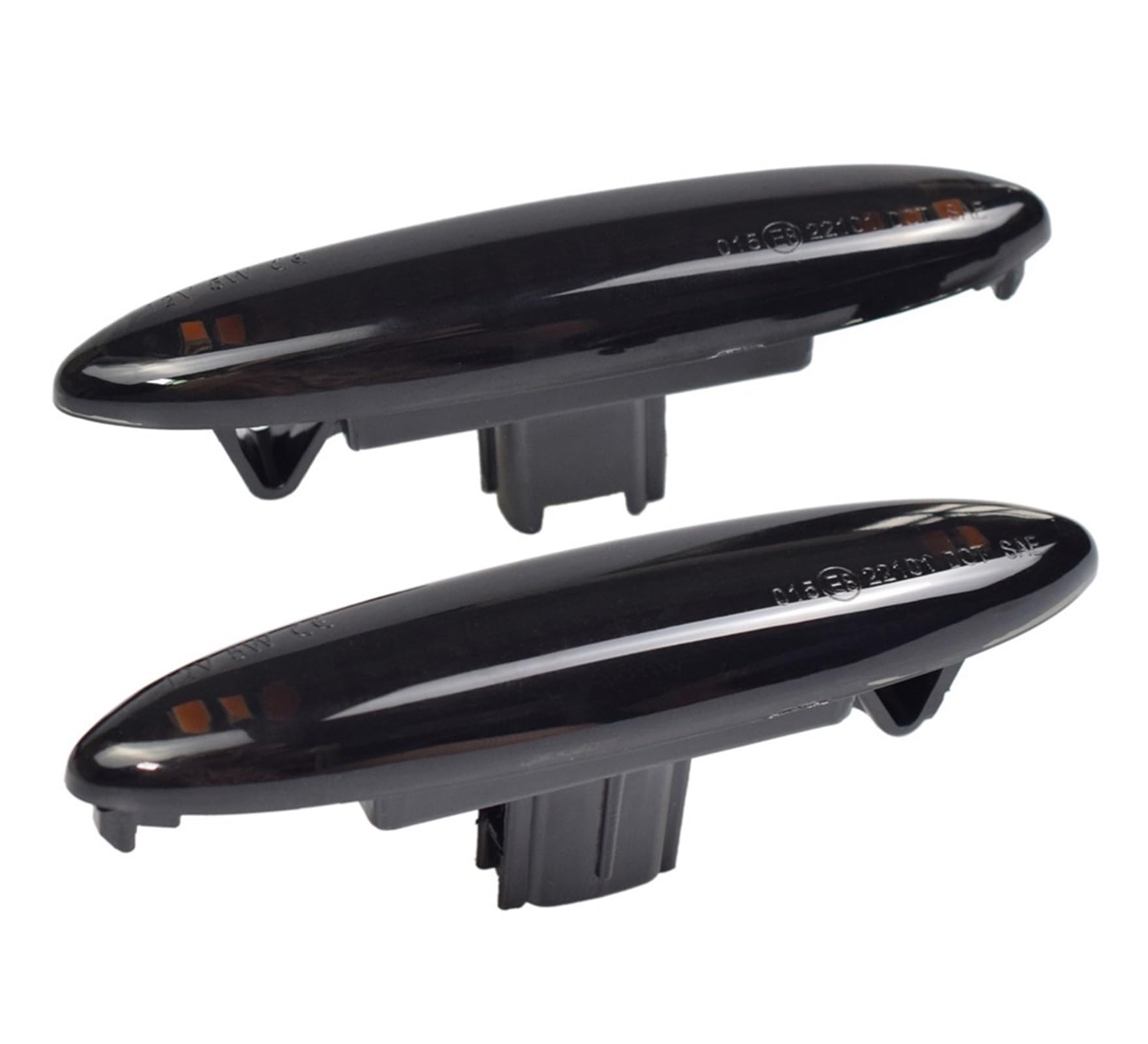 Huhpa 2 STÜCKE Dynamische Lampe for Dynamische Seitenmarkierung Blinker Blinker Licht for Lexus Pro IS250 IS350 for Toyota for MARK X REIZ CROWN UZZ40 Highlander for Camry 40(Dynamic Smoked Type) von Huhpa