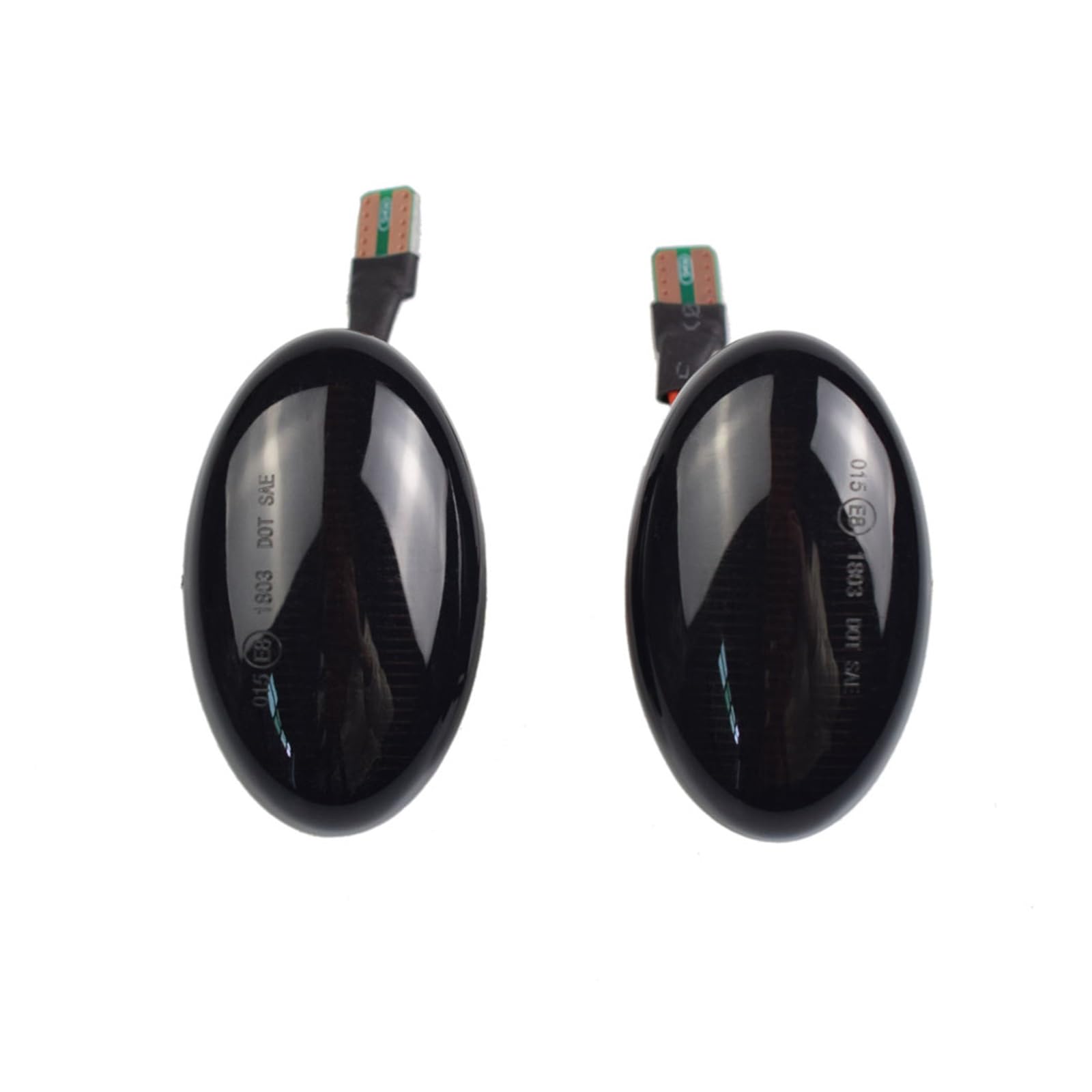 Huhpa 2Pcs Dynamische Blinker Lichter Seite Marker Auto Zubehör for Smart 450 452 & W168 W639 W447 Citan W415(Option 1) von Huhpa