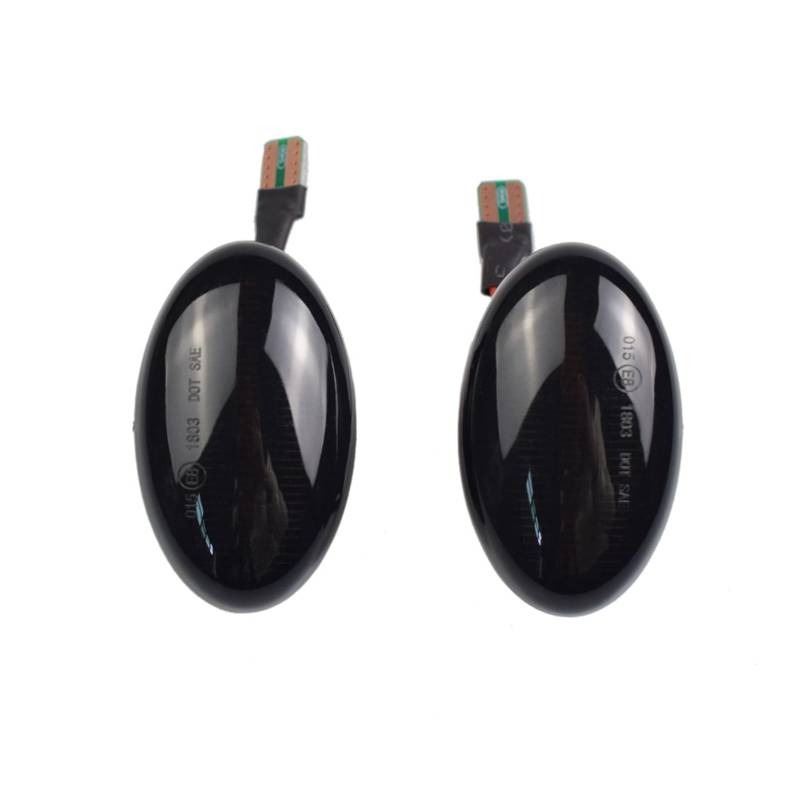 Huhpa 2Pcs Dynamische Blinker Lichter Seite Marker Auto Zubehör for Smart 450 452 & W168 W639 W447 Citan W415(Option 1) von Huhpa