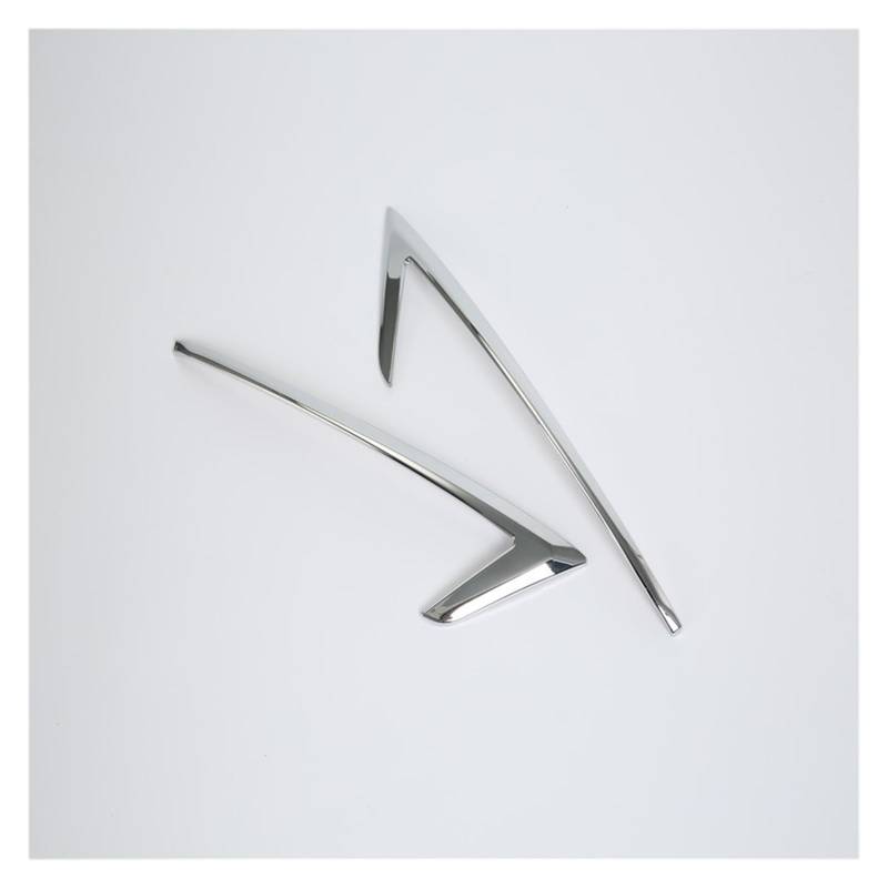 Kohlefaser Auto Scheinwerfer Augenbraue Abdeckung Trim Scheinwerfer Augenlid Außen Zubehör for Mazda CX-5 CX5 KF 2017 2018 2019 2020(RR Fog Light Cover) von Huhpa