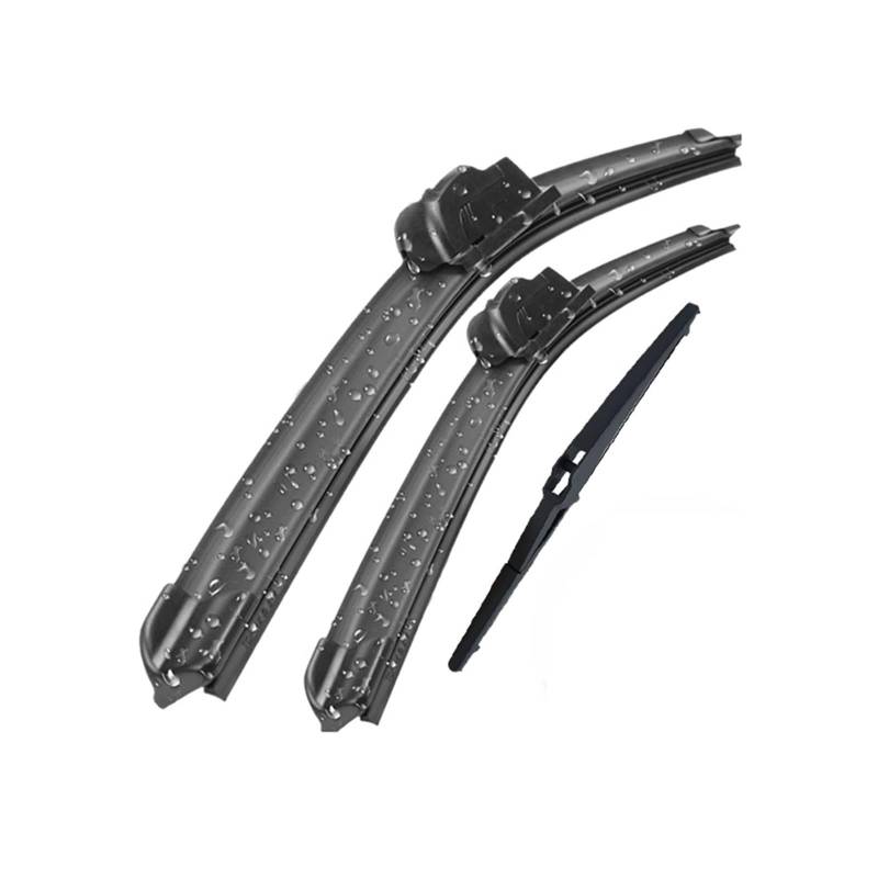 Wischer vorne und hinteren Wischblättern Set Kit for Chevrolet Spark M300 2009 2015 Windschutzscheibe Windschutzscheibe 21 "16" 12 " von Huhpa