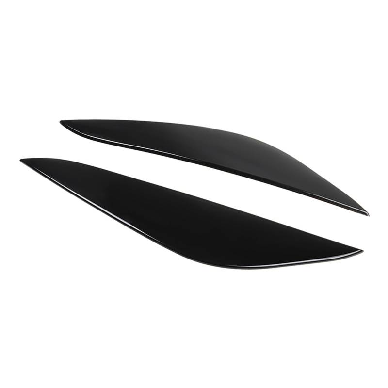 for Tesla Model 3 2017 2018 2019 2020 2021 2022 Gloss Black Augenbrauen Autoscheinwerfer Augenlider Deckel Body Kits Tuning Zubehör(Gloss Black) von Huhpa