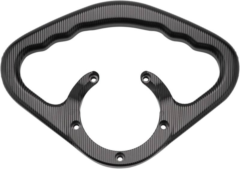 Motorrad Beifahrer Handgriff Tank Haltegriff Armlehne für Z800 Z1000 ZX6R ZX10R schwarz von Huianpen