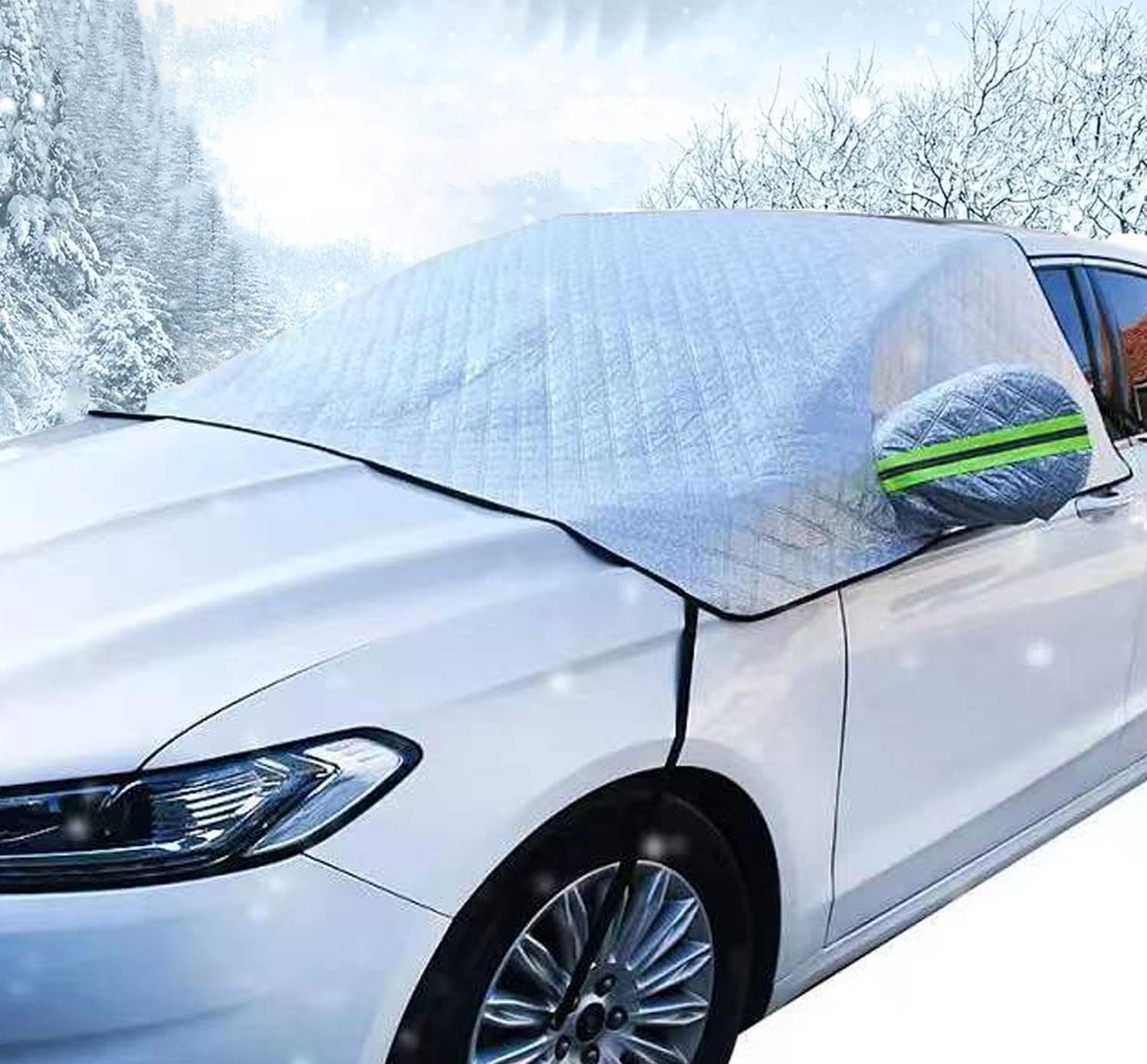 Frontscheibenabdeckung,Frostschutz Auto Frontscheibe,Sonnenschutz Auto Frontscheibe Abdeckung,Auto Windschutzscheiben Faltbar,Winterabdeckung Eisschutzfolie für gegen Schnee Frost und Sonne,230*145cm Frontscheibenabdeckung,Frostschutz Auto Frontscheibe,Sonnenschutz Auto Frontscheibe Abdeckung,Auto Windschutzscheiben Faltbar,Winterabdeckung Eisschutzfolie für gegen Schnee Frost und Sonne,230*145cm von Huifengjie