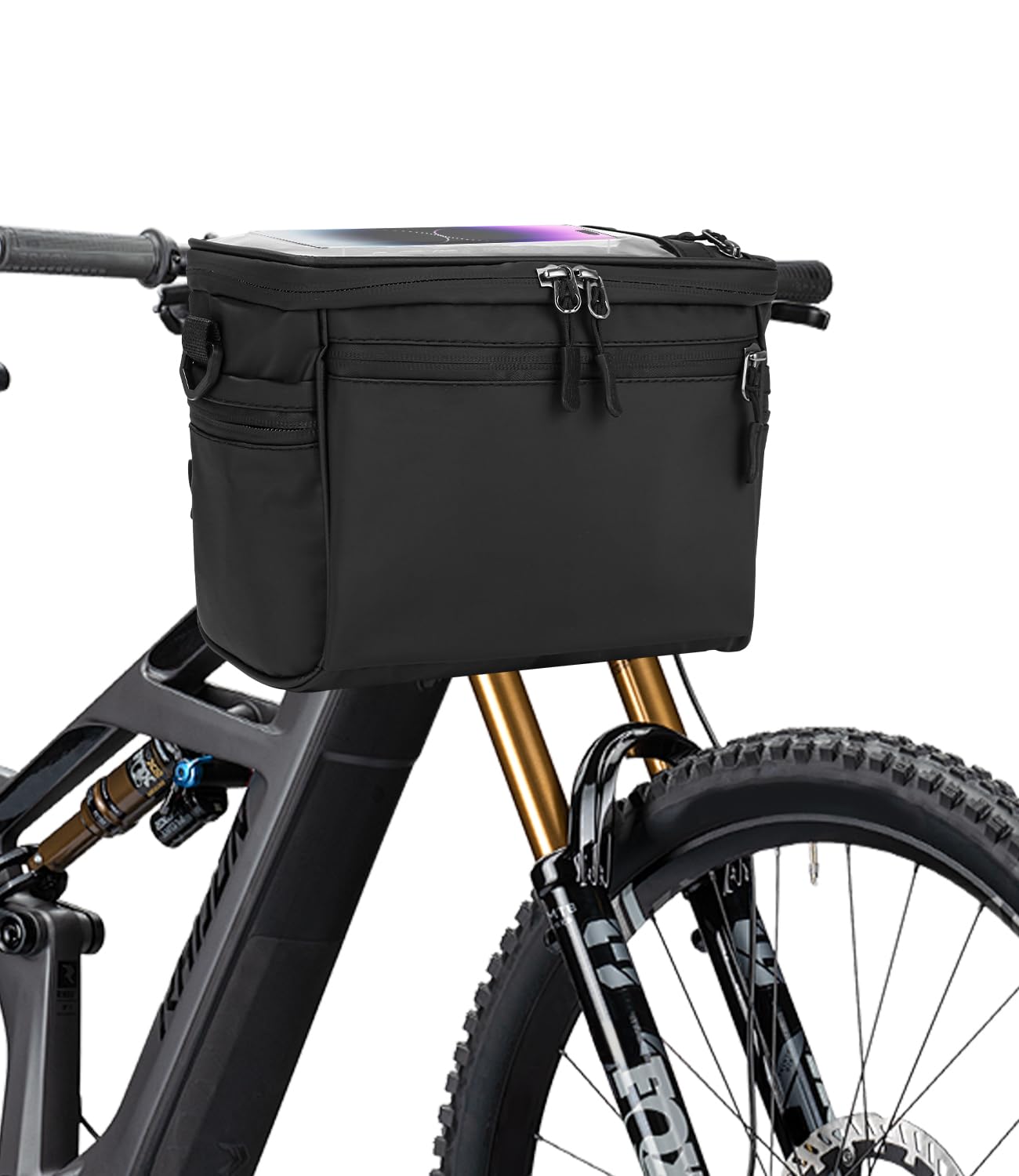 Huifoo Handyhalter Fahrrad wasserdicht,lenkertasche Fahrrad,Fahrradtasche Lenker mit lenkeradapter,Touchscreen und Abnehmbarer Schultergurt,für Fahrrad und elektrofahrräder, CBB01 Huifoo Handyhalter Fahrrad wasserdicht,lenkertasche Fahrrad,Fahrradtasche Lenker mit lenkeradapter,Touchscreen und Abnehmbarer Schultergurt,für Fahrrad und elektrofahrräder, CBB01 von Huifoo