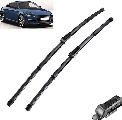 Scheibenwischer für Audi TT MK3 2014-2023 Front - Originalgröße - Leise & Kratzfrei - Einfache Montage - 2er Set Scheibenwischer für Audi TT MK3 2014-2023 Front - Originalgröße - Leise & Kratzfrei - Einfache Montage - 2er Set von Huiloogye