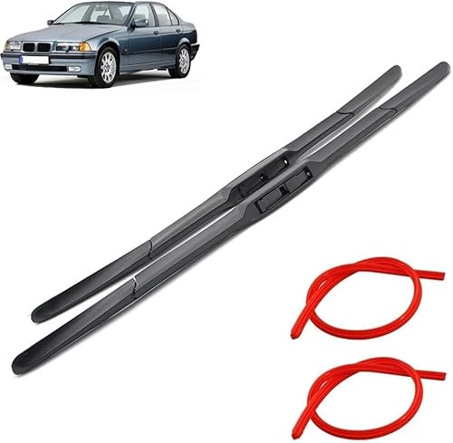 Scheibenwischer für BMW 3 Series E36 318 320 323 325 1991-1999 Front - Originalgröße - Leise & Kratzfrei - Einfache Montage - 2er Set Scheibenwischer für BMW 3 Series E36 318 320 323 325 1991-1999 Front - Originalgröße - Leise & Kratzfrei - Einfache Montage - 2er Set von Huiloogye