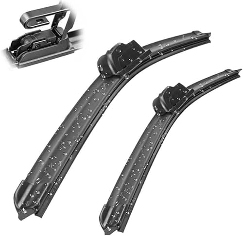 Scheibenwischer für BMW Z3 2000-2002 Front - Originalgröße - Leise & Kratzfrei - Einfache Montage - 2er Set Scheibenwischer für BMW Z3 2000-2002 Front - Originalgröße - Leise & Kratzfrei - Einfache Montage - 2er Set von Huiloogye