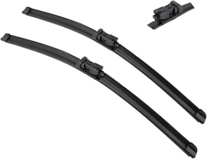 Scheibenwischer für Fiat Ducato 26"+22" 2006-2016 Front - Originalgröße - Leise & Kratzfrei - Einfache Montage - 2er Set von Huiloogye