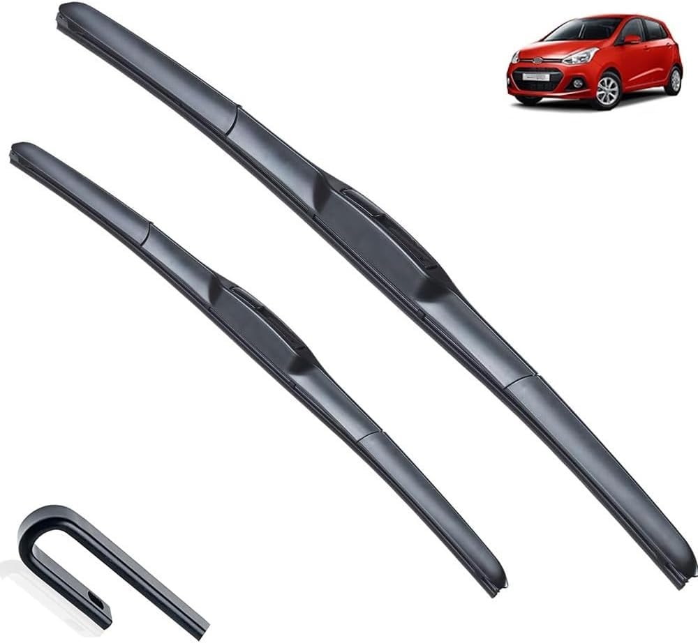 Scheibenwischer für Hyundai i10 MK2 2013-2018 Front - Originalgröße - Leise & Kratzfrei - Einfache Montage - 2er Set Scheibenwischer für Hyundai i10 MK2 2013-2018 Front - Originalgröße - Leise & Kratzfrei - Einfache Montage - 2er Set von Huiloogye