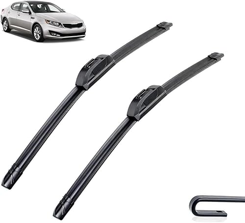 Scheibenwischer für KIA OPTIMA K5 26"+18" 2016-2019 Front - Originalgröße - Leise & Kratzfrei - Einfache Montage - 2er Set Scheibenwischer für KIA OPTIMA K5 26"+18" 2016-2019 Front - Originalgröße - Leise & Kratzfrei - Einfache Montage - 2er Set von Huiloogye