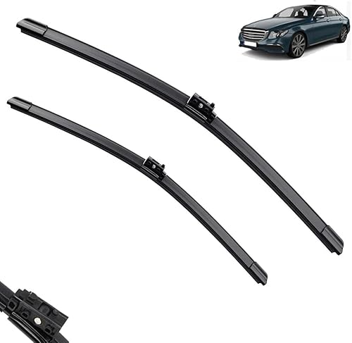 Scheibenwischer für Mercedes Benz E-Class W213 24"+22" 2016-2018 Front - Originalgröße - Leise & Kratzfrei - Einfache Montage - 2er Set Scheibenwischer für Mercedes Benz E-Class W213 24"+22" 2016-2018 Front - Originalgröße - Leise & Kratzfrei - Einfache Montage - 2er Set von Huiloogye