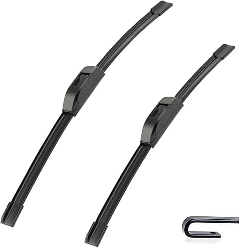 Scheibenwischer für Peugeot 307 307SW 307CC 2000-2004 Front - Originalgröße - Leise & Kratzfrei - Einfache Montage - 2er Set Scheibenwischer für Peugeot 307 307SW 307CC 2000-2004 Front - Originalgröße - Leise & Kratzfrei - Einfache Montage - 2er Set von Huiloogye