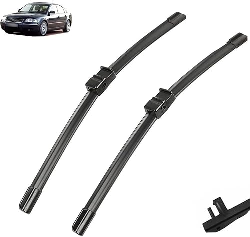 Scheibenwischer für VW Passat B5 B5.5 2002-2005 Front - Originalgröße - Leise & Kratzfrei - Einfache Montage - 2er Set Scheibenwischer für VW Passat B5 B5.5 2002-2005 Front - Originalgröße - Leise & Kratzfrei - Einfache Montage - 2er Set von Huiloogye