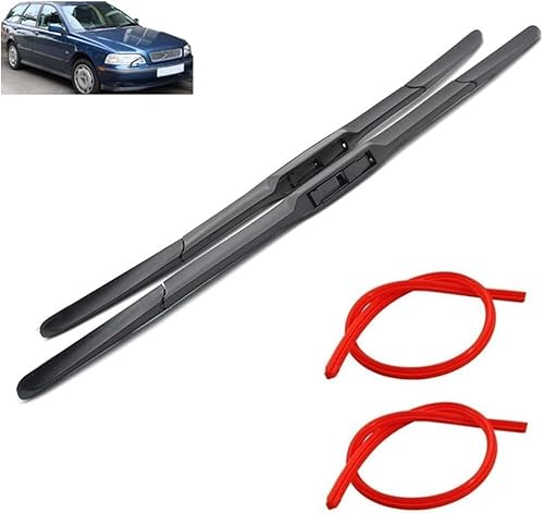 Scheibenwischer für Volvo S40 MK1 1995-2004 Front - Originalgröße - Leise & Kratzfrei - Einfache Montage - 2er Set Scheibenwischer für Volvo S40 MK1 1995-2004 Front - Originalgröße - Leise & Kratzfrei - Einfache Montage - 2er Set von Huiloogye