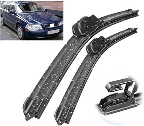 Scheibenwischer für Volvo V40 MK1 1996-2003 Front - Originalgröße - Leise & Kratzfrei - Einfache Montage - 2er Set Scheibenwischer für Volvo V40 MK1 1996-2003 Front - Originalgröße - Leise & Kratzfrei - Einfache Montage - 2er Set von Huiloogye