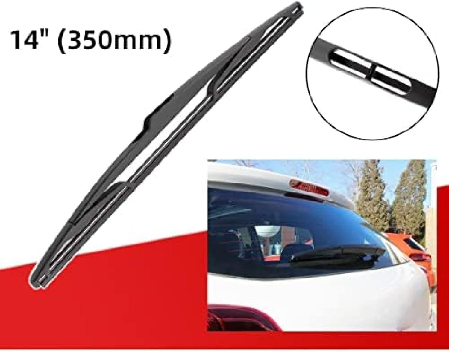 Wischer Front Und Heckscheibenwischer-Set Für Citroen C3 MK1 2002-2008 24"+18"+14", Scheibenwischer Heckwischer Vorne + Hinten Wischer Front Und Heckscheibenwischer-Set Für Citroen C3 MK1 2002-2008 24"+18"+14", Scheibenwischer Heckwischer Vorne + Hinten von Huiloogye