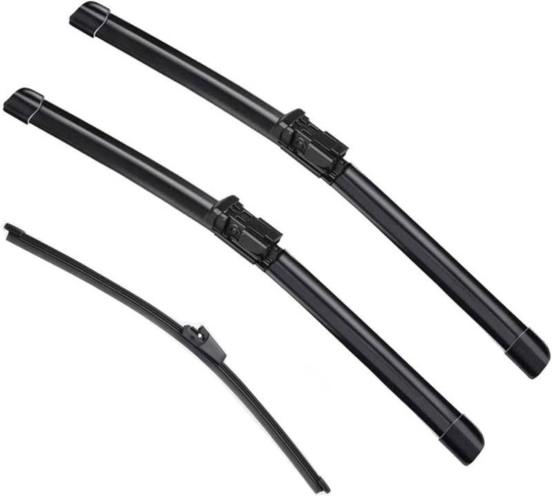 Wischer Front Und Heckscheibenwischer-Set Für VW Caddy Hatchback 2008-2014, Scheibenwischer Heckwischer Vorne + Hinten von Huiloogye