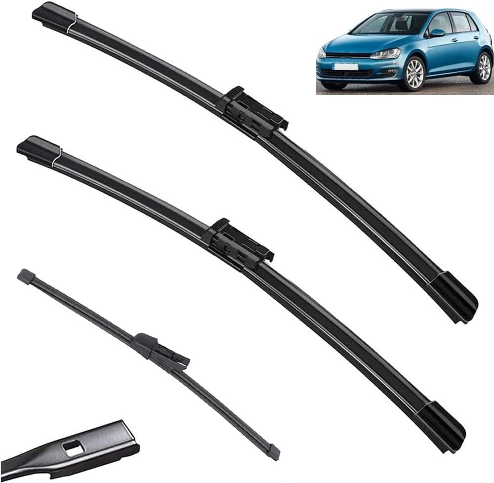 Wischer Front Und Heckscheibenwischer-Set Für VW Golf 7 5G1 VII MK7 Variant 2012-2020, Scheibenwischer Heckwischer Vorne + Hinten Wischer Front Und Heckscheibenwischer-Set Für VW Golf 7 5G1 VII MK7 Variant 2012-2020, Scheibenwischer Heckwischer Vorne + Hinten von Huiloogye