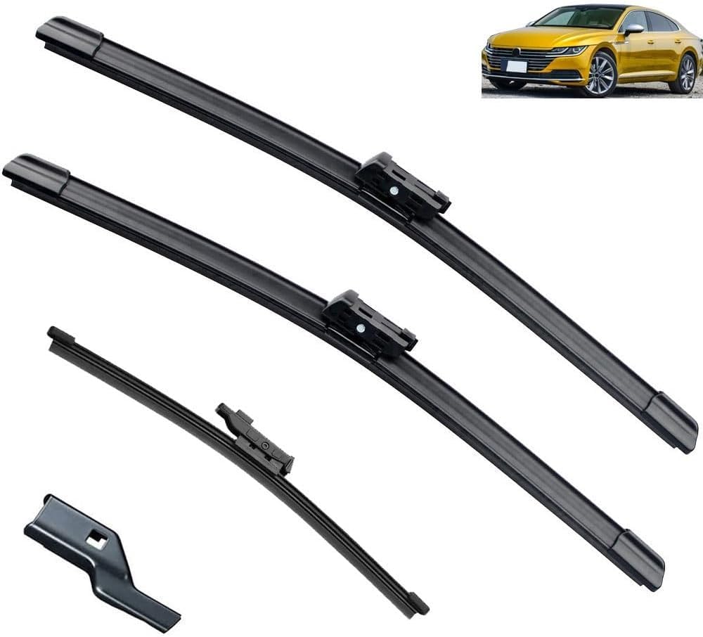 Wischer Front Und Heckscheibenwischer-Set Für VW Golf 8 VIII Hatchback Variant 2019-2023 R Line GTI, Scheibenwischer Heckwischer Vorne + Hinten Wischer Front Und Heckscheibenwischer-Set Für VW Golf 8 VIII Hatchback Variant 2019-2023 R Line GTI, Scheibenwischer Heckwischer Vorne + Hinten von Huiloogye