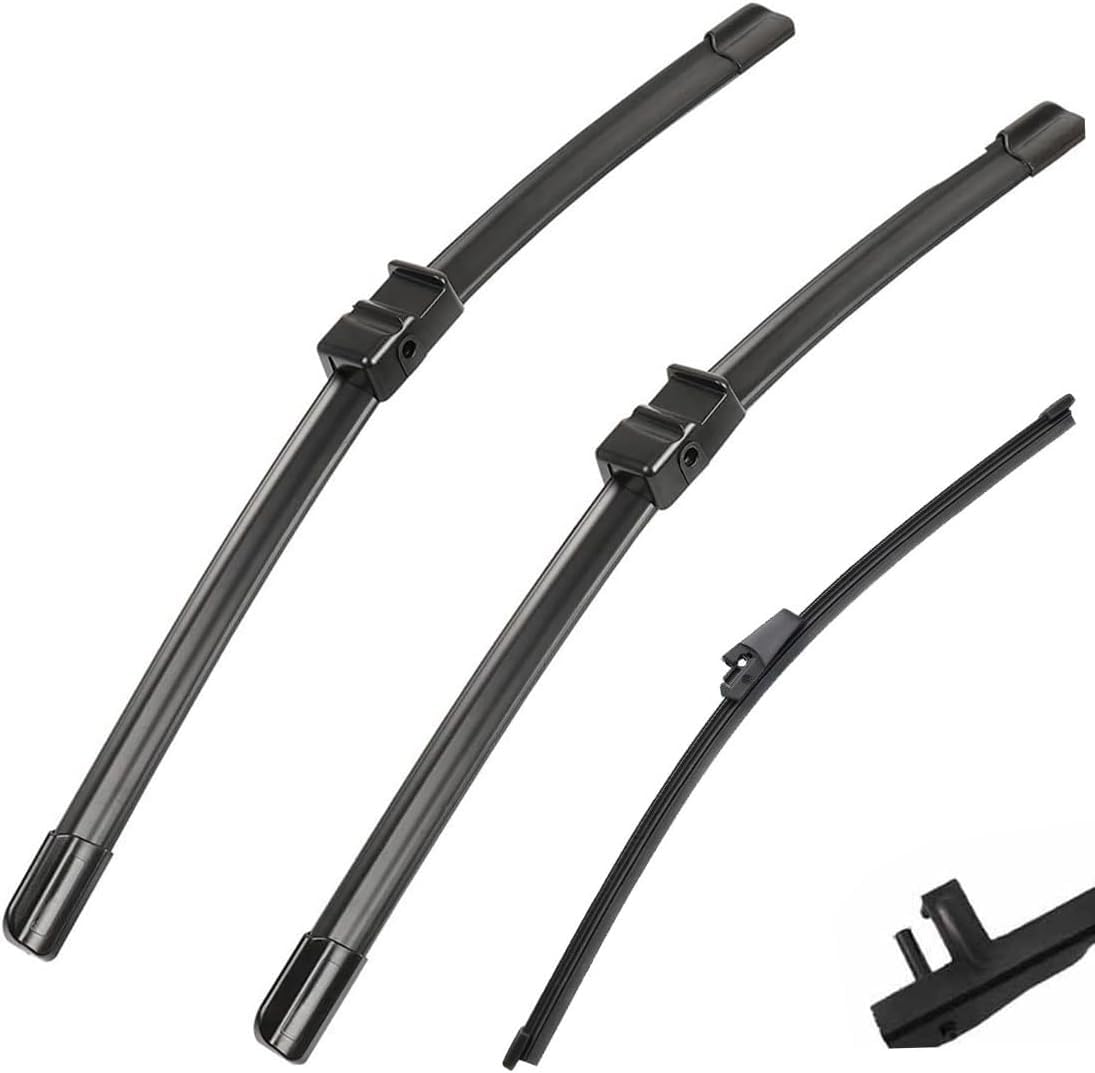 Wischer Front Und Heckscheibenwischer-Set Für VW Golf Plus 5M1 2005-2008, Scheibenwischer Heckwischer Vorne + Hinten Wischer Front Und Heckscheibenwischer-Set Für VW Golf Plus 5M1 2005-2008, Scheibenwischer Heckwischer Vorne + Hinten von Huiloogye