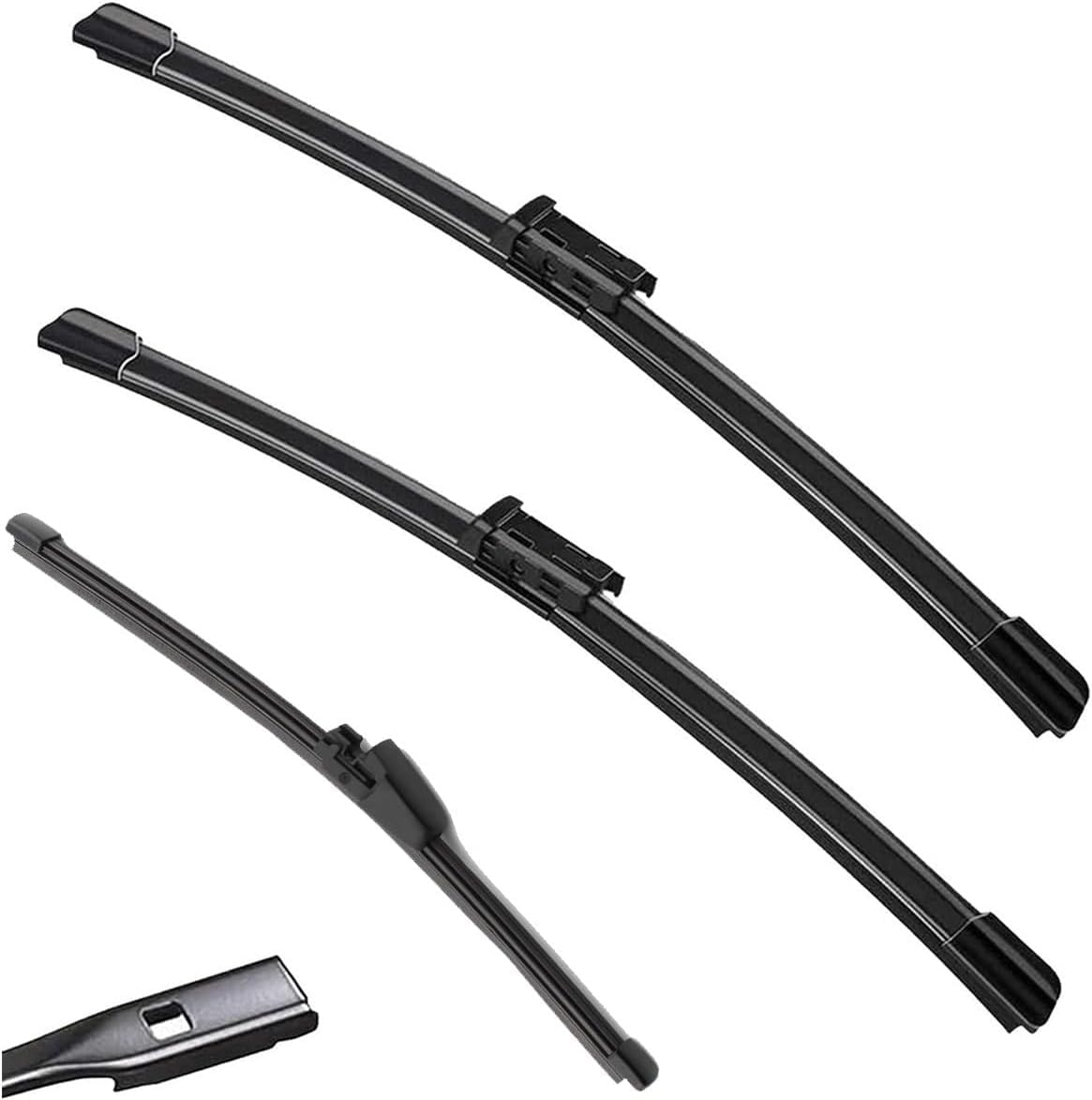Wischer Front Und Heckscheibenwischer-Set Für VW Passat B7 2012-2015, Scheibenwischer Heckwischer Vorne + Hinten Wischer Front Und Heckscheibenwischer-Set Für VW Passat B7 2012-2015, Scheibenwischer Heckwischer Vorne + Hinten von Huiloogye