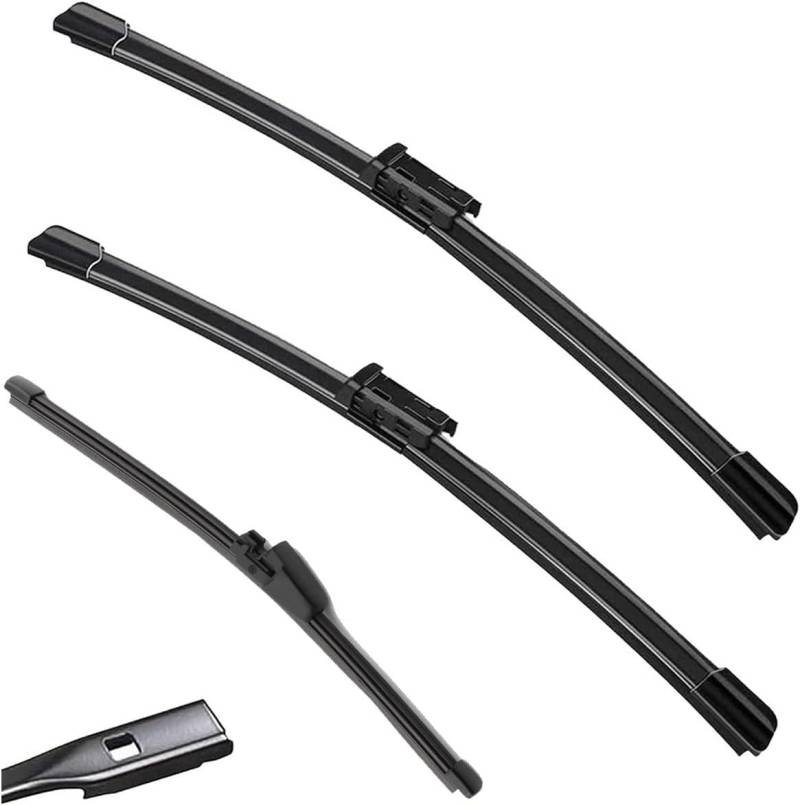 Wischer Front Und Heckscheibenwischer-Set Für VW Passat B7 2012-2015, Scheibenwischer Heckwischer Vorne + Hinten von Huiloogye