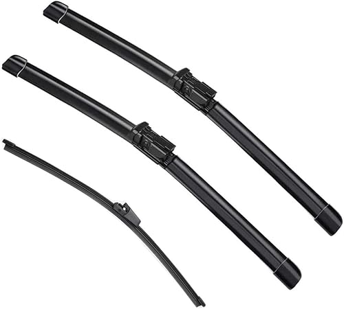 Wischer Front Und Heckscheibenwischer-Set Für VW Polo MK 4 Typ 9N3 2007-2009, Scheibenwischer Heckwischer Vorne + Hinten Wischer Front Und Heckscheibenwischer-Set Für VW Polo MK 4 Typ 9N3 2007-2009, Scheibenwischer Heckwischer Vorne + Hinten von Huiloogye